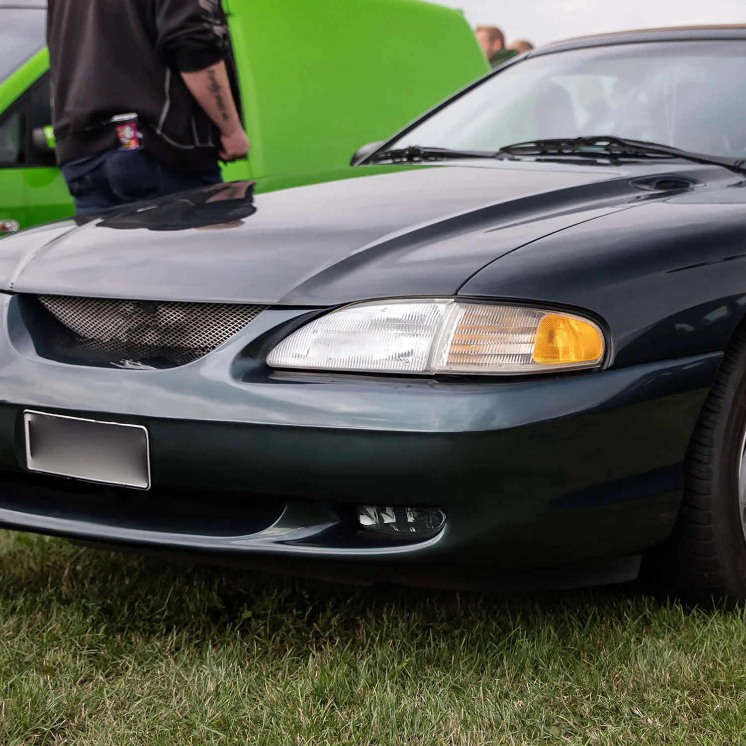 1994-1998 Ford Mustang V6 899 Fog Lights Kit Chrome Housing/Smoke Lens - Image 10