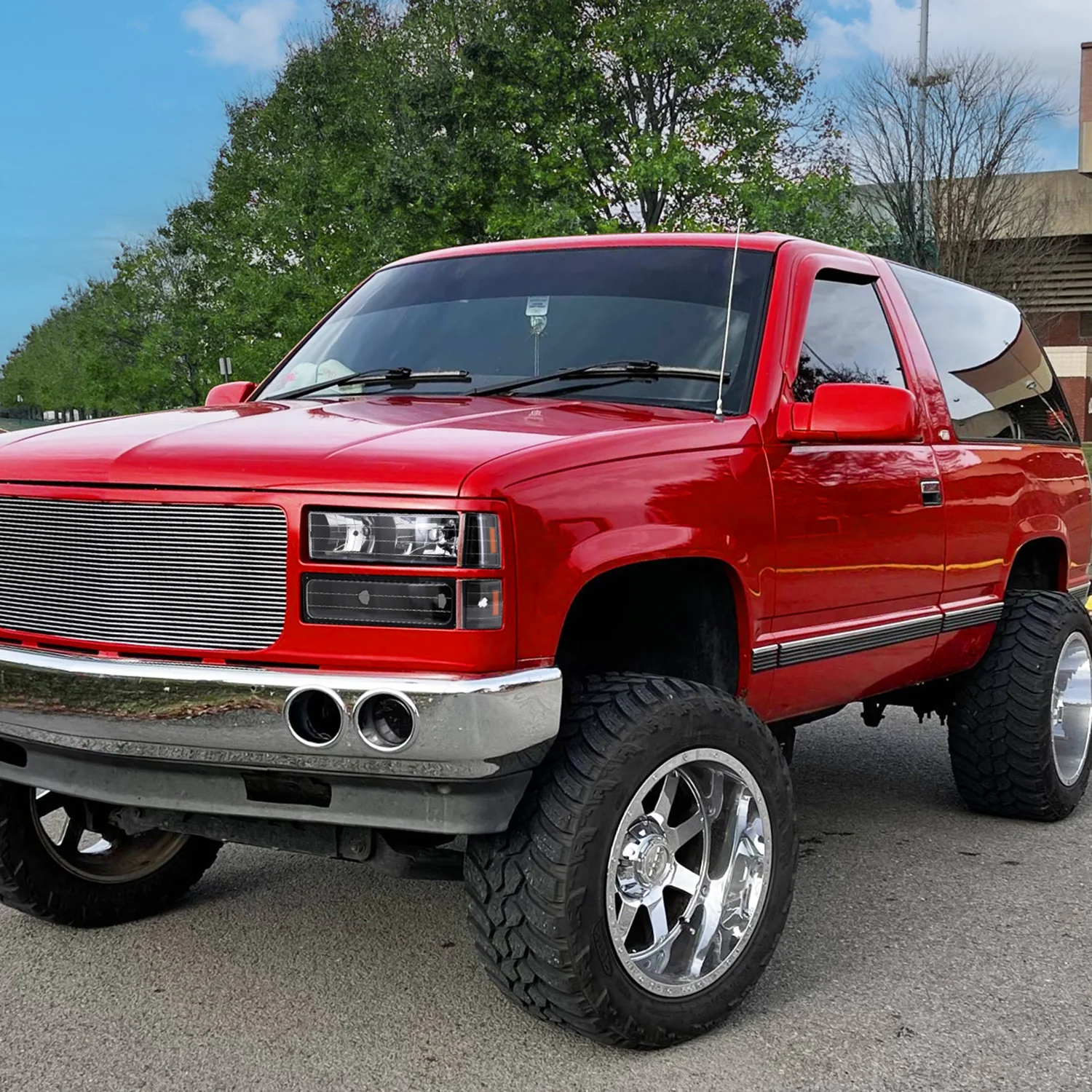 1994-1998 GMC C10 Sierra Yukon Factory Headlights Bumper&Corner Lamp - Image 10