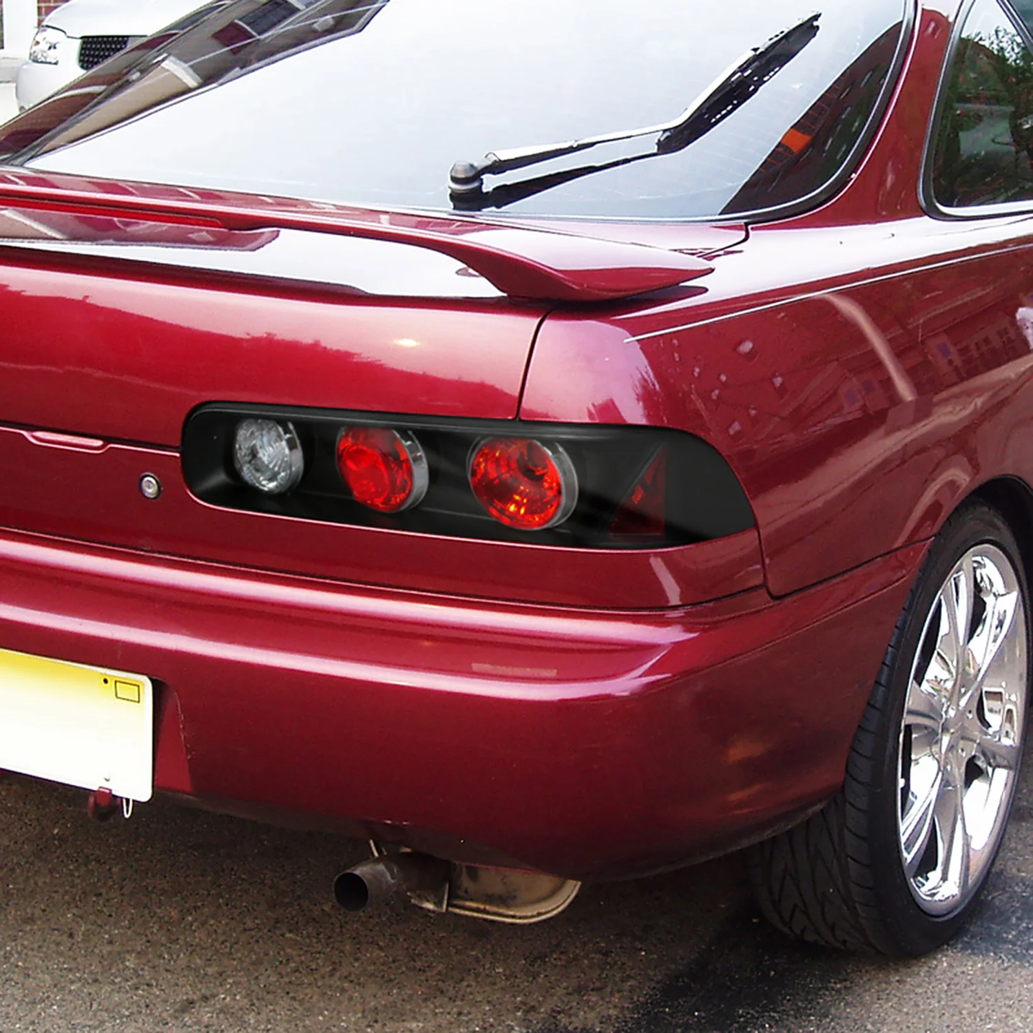 1994-2001 Acura Integra Hatchback Tail Lights Matte Black Housing/Clear Lens - Image 10