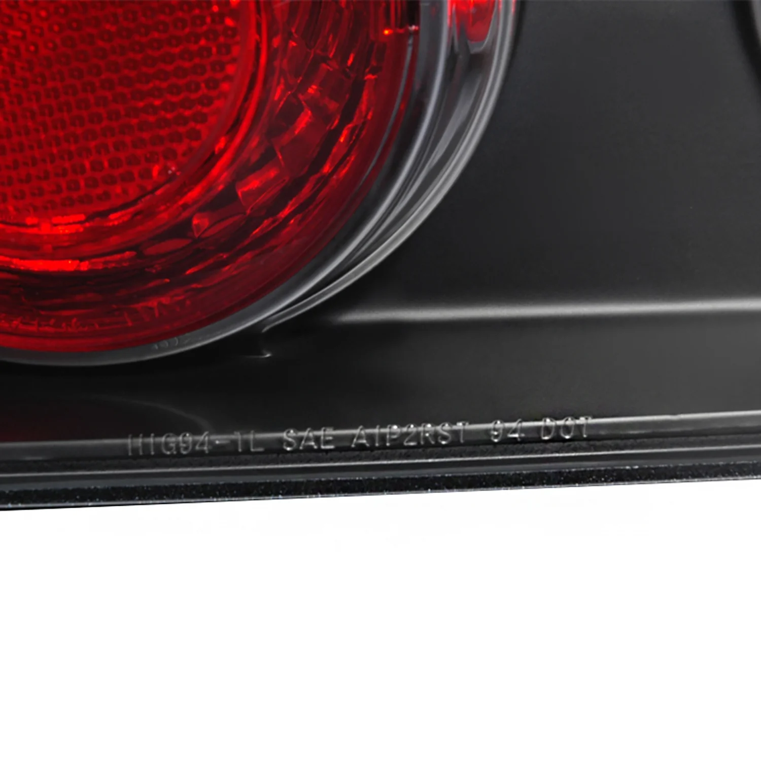 1994-2001 Acura Integra Hatchback Tail Lights Matte Black Housing/Clear Lens - Image 6