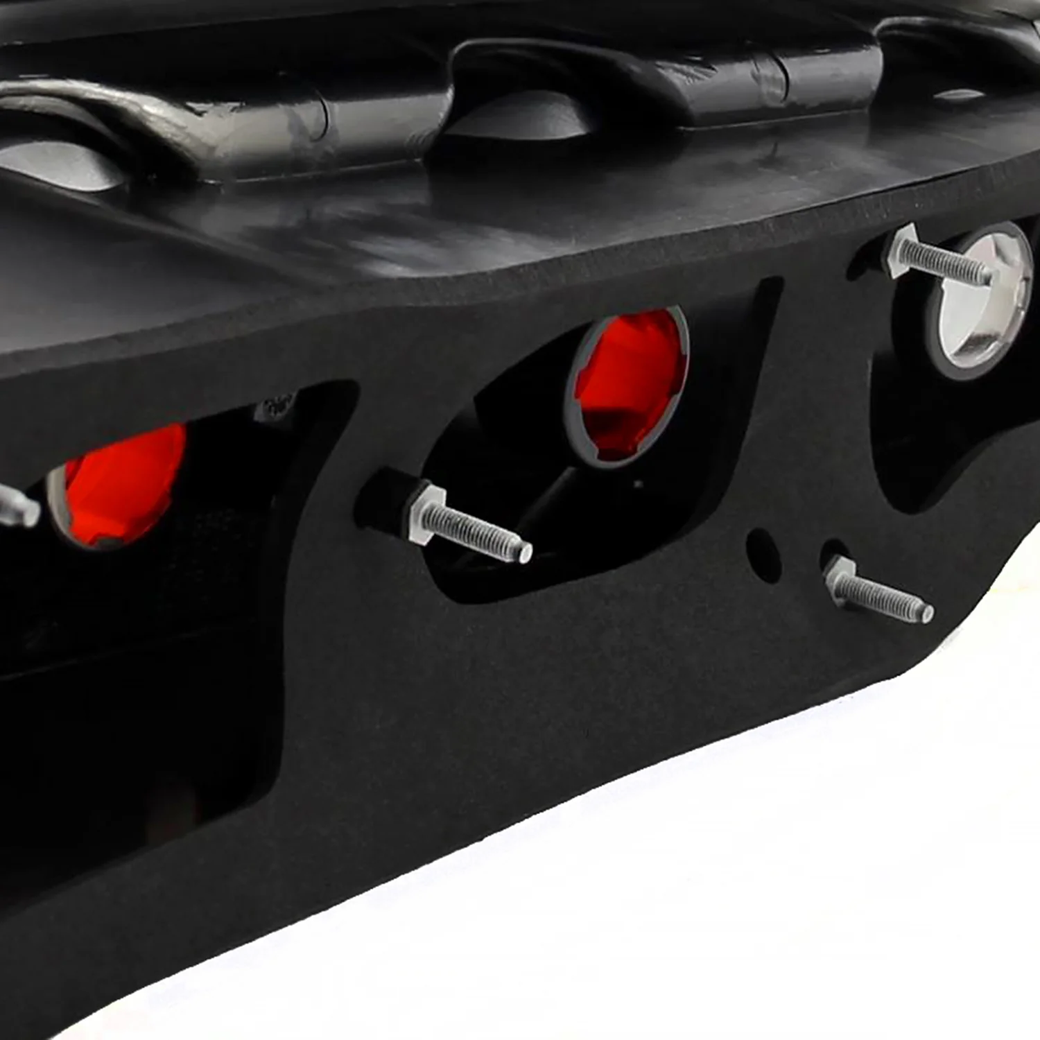 1994-2001 Acura Integra Hatchback Tail Lights Matte Black Housing/Clear Lens - Image 8