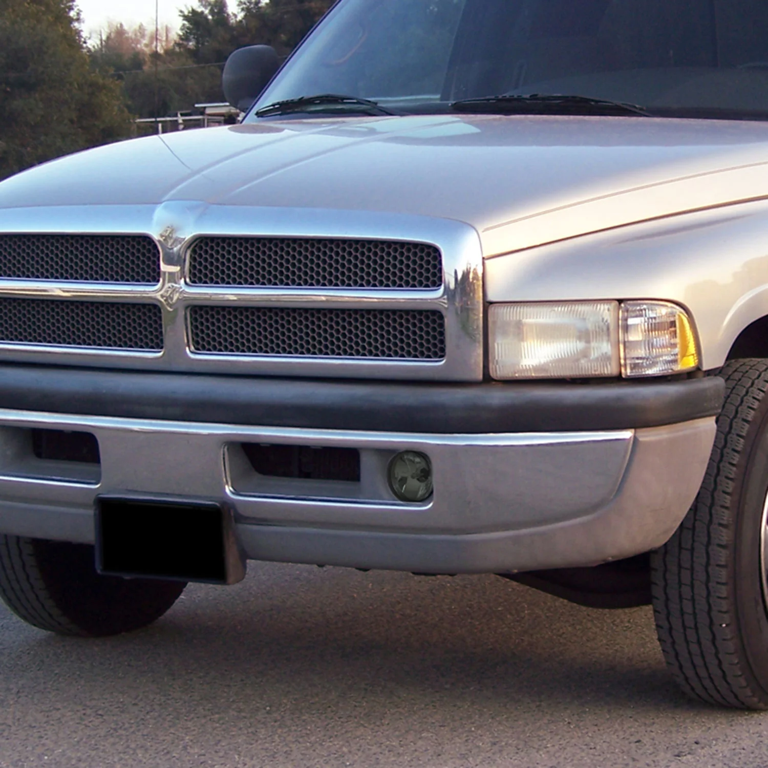 1994-2001 Dodge RAM 1500/2500/3500 Fog Lights Mounting Brackets Chrome/Smoke - Image 10