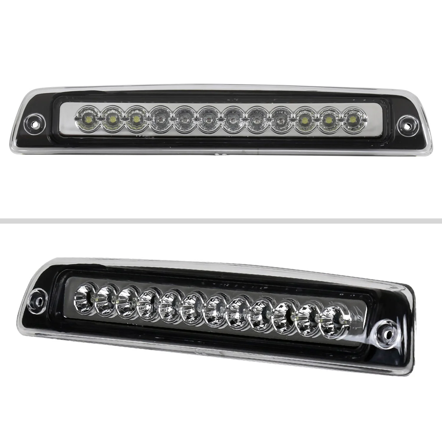 1994-2002 Dodge RAM LED 3rd Brake Light Chrome Housing/Clear Lens - Image 3