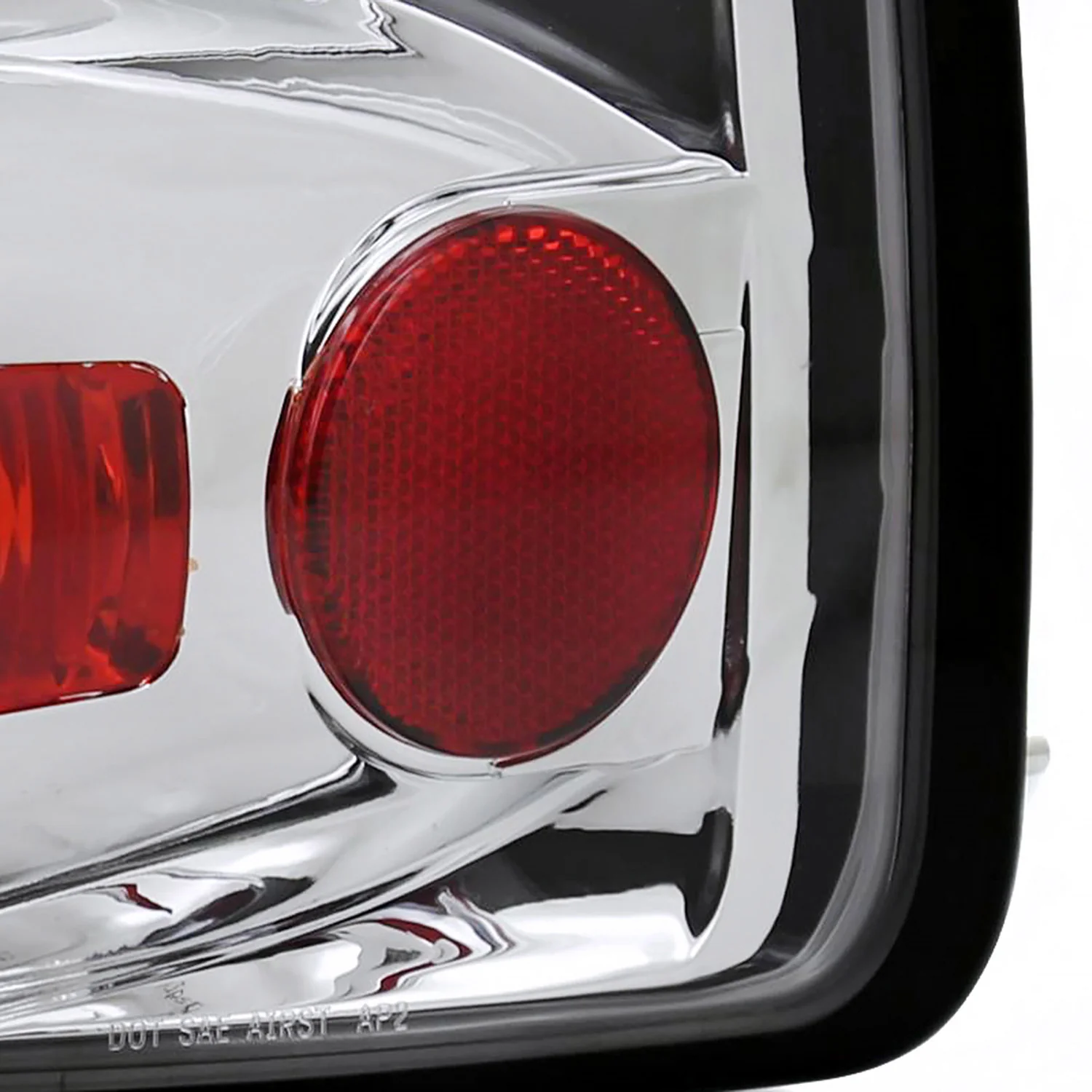 1994-2004 Chevy S10/ GMC Sonoma/ Isuzu Hombre Tail Lights Chrome/Clear Lens - Image 5