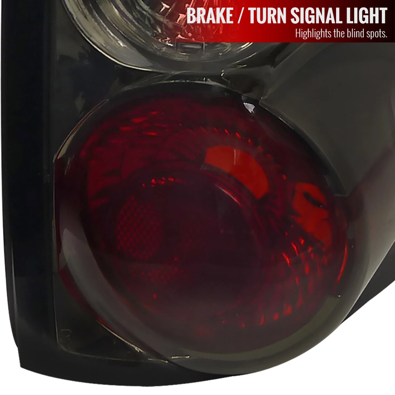 1994-2004 Chevy S10/ GMC Sonoma/ Isuzu Hombre Tail Lights Chrome/Smoke Lens - Image 3