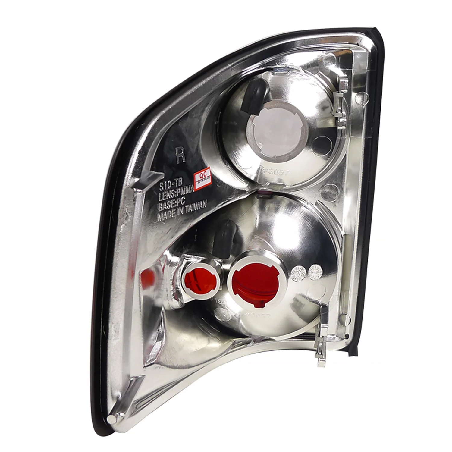 1994-2004 Chevy S10/ GMC Sonoma/ Isuzu Hombre Tail Lights Chrome/Smoke Lens - Image 7