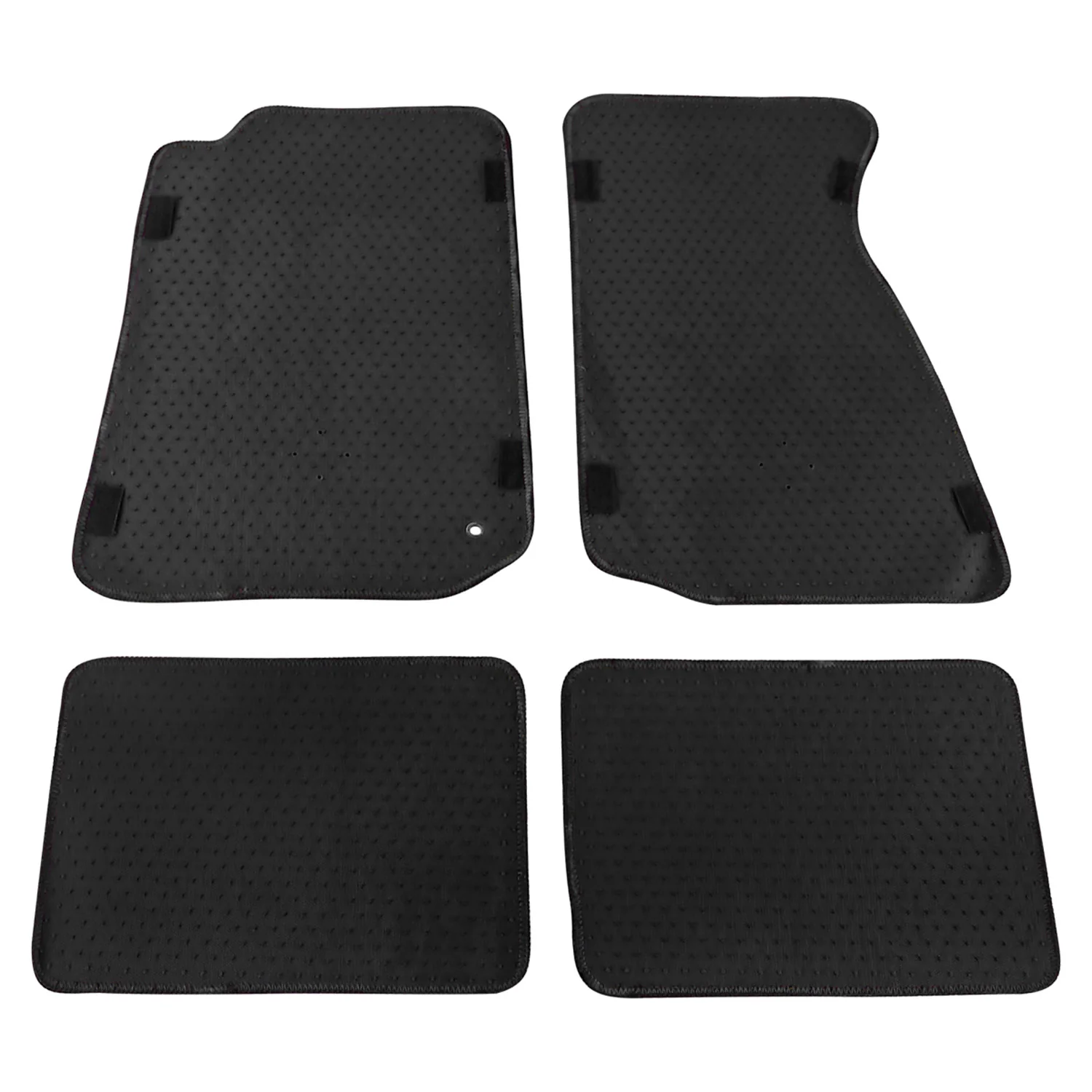1994-2004 Ford Mustang Black Carpet Floor Mats Liner 4Pcs - Image 2