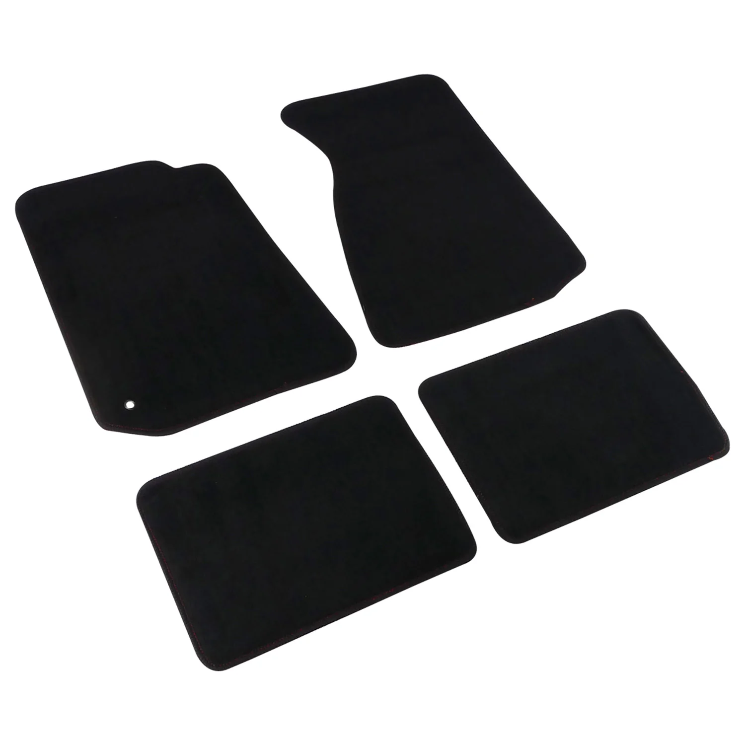 1994-2004 Ford Mustang Black Carpet Floor Mats Liner 4Pcs - Image 8