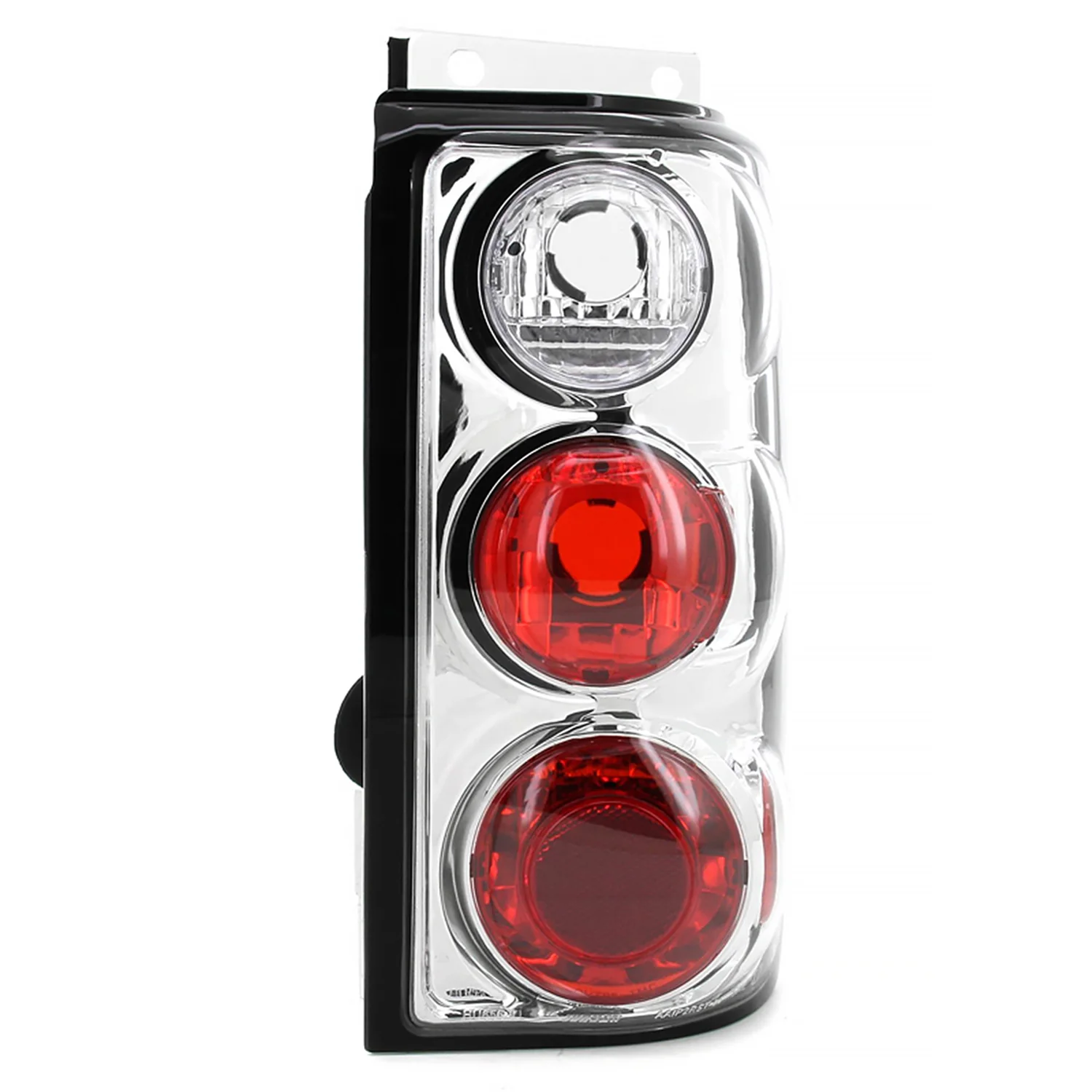 1995-1997 Ford Explorer Tail Lights Chrome Housing/Clear Lens - Image 5