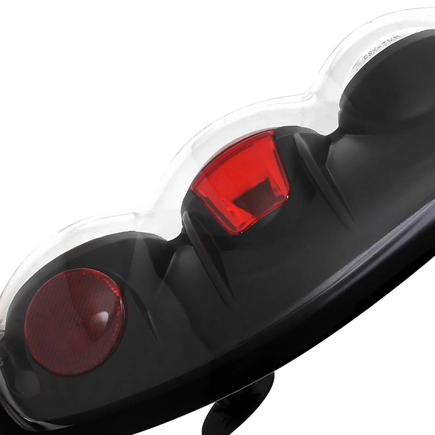 1995-1997 Ford Explorer Tail Lights Matte Black Housing/Clear Lens - Image 4