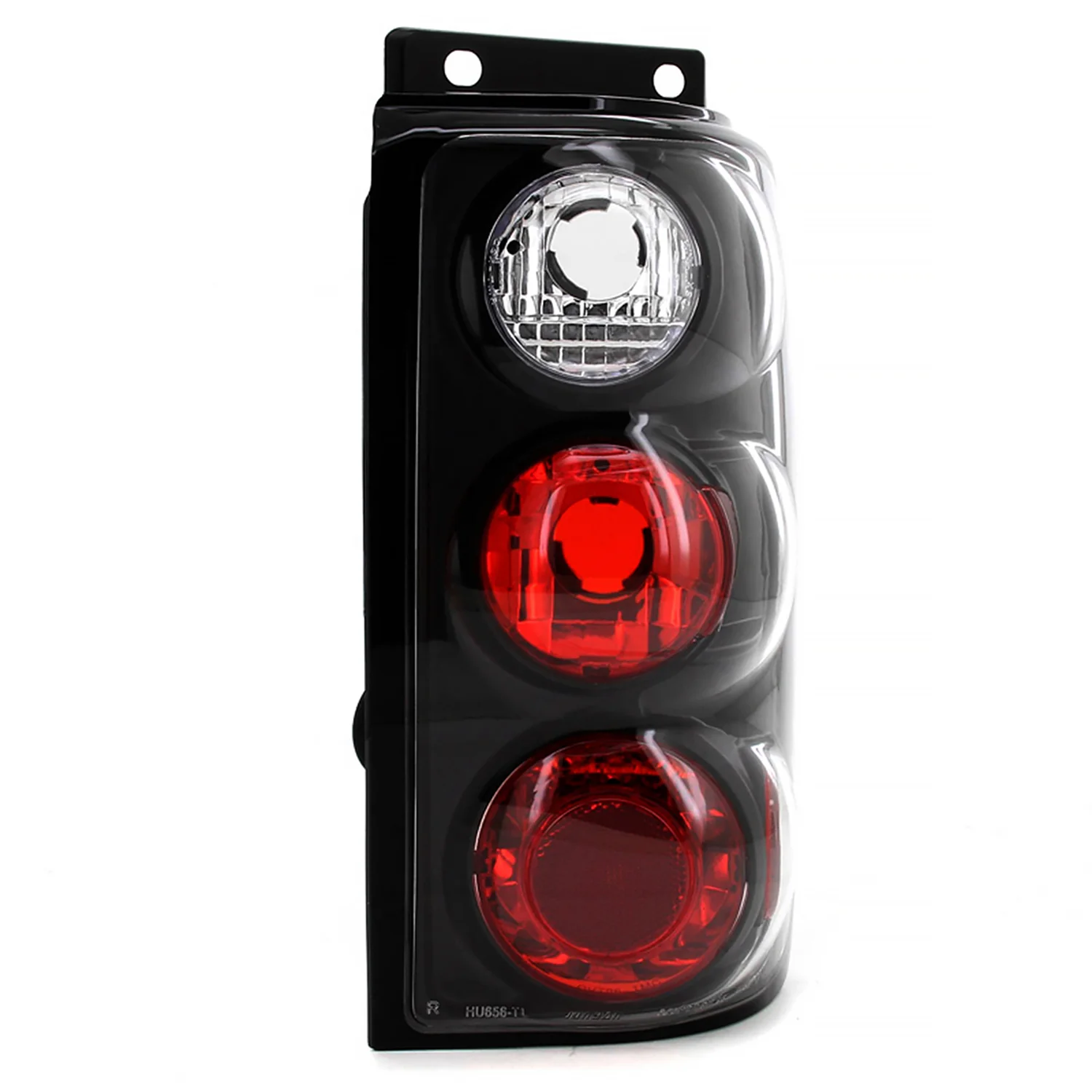 1995-1997 Ford Explorer Tail Lights Matte Black Housing/Clear Lens - Image 5