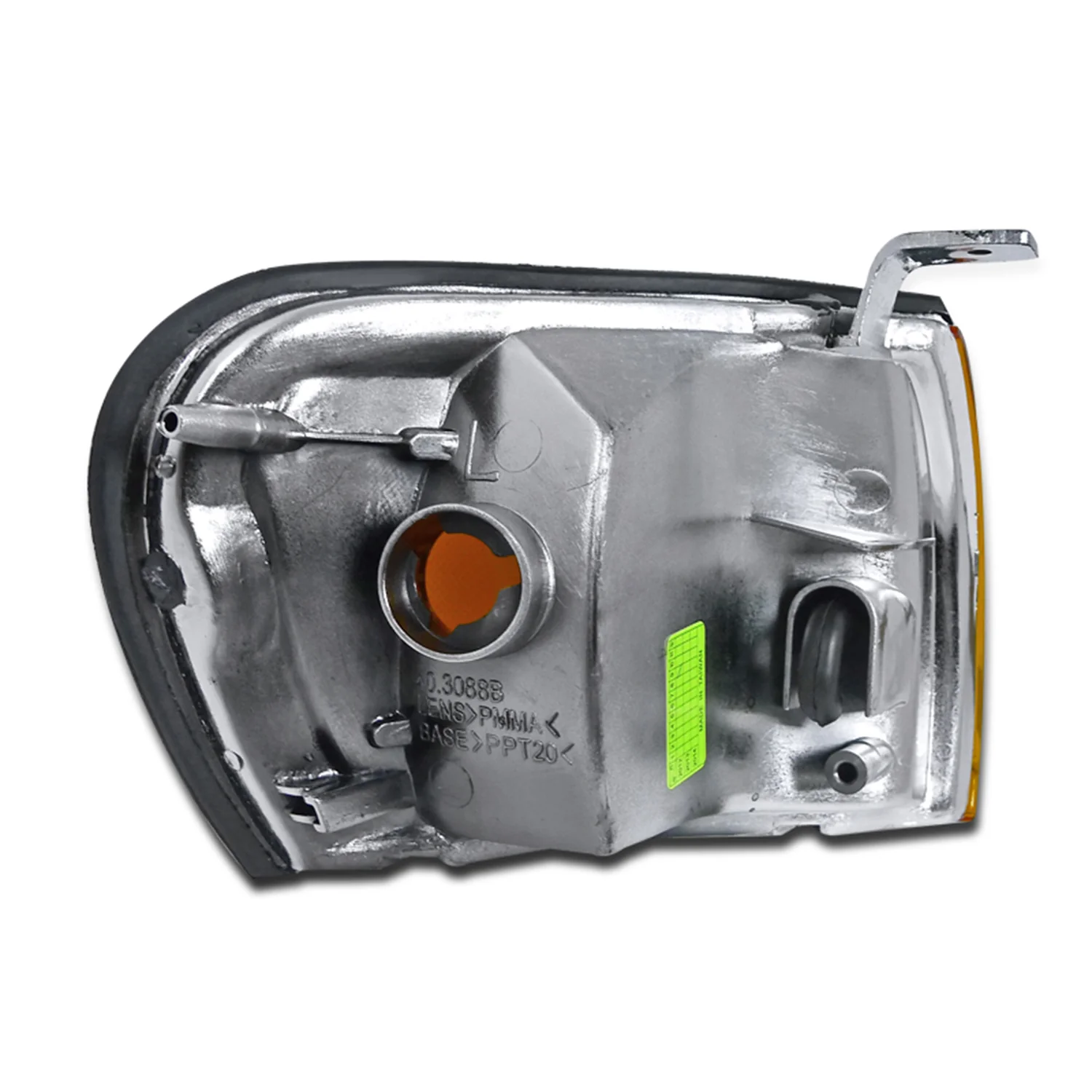 1995-2001 Subaru Impreza Corner Lights Chrome Housing/Amber Lens - Image 7