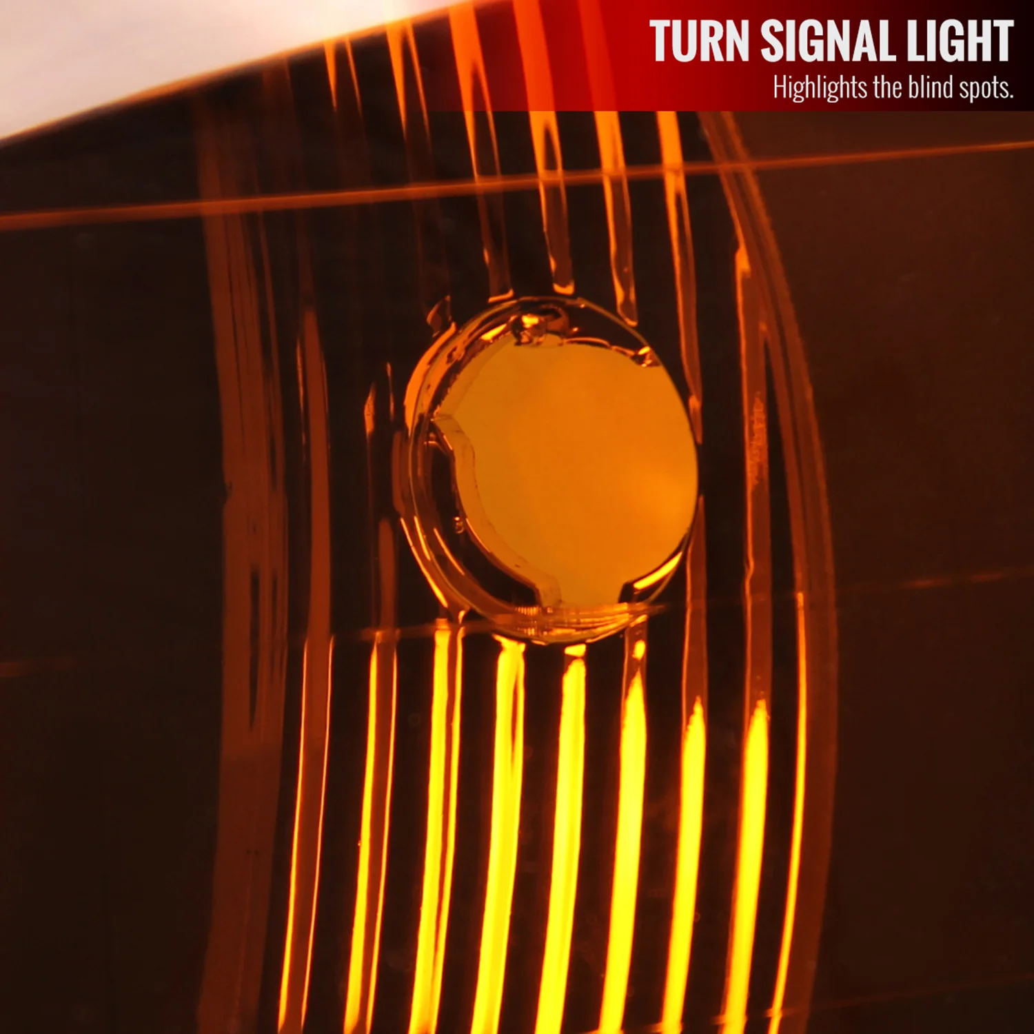 1995-2001 Subaru Impreza Corner Lights Chrome Housing/Amber Smoke Lens - Image 3