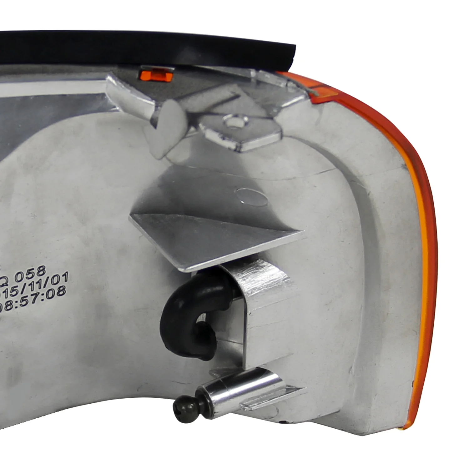 1995-2001 Subaru Impreza Corner Lights Chrome Housing/Amber Smoke Lens - Image 7