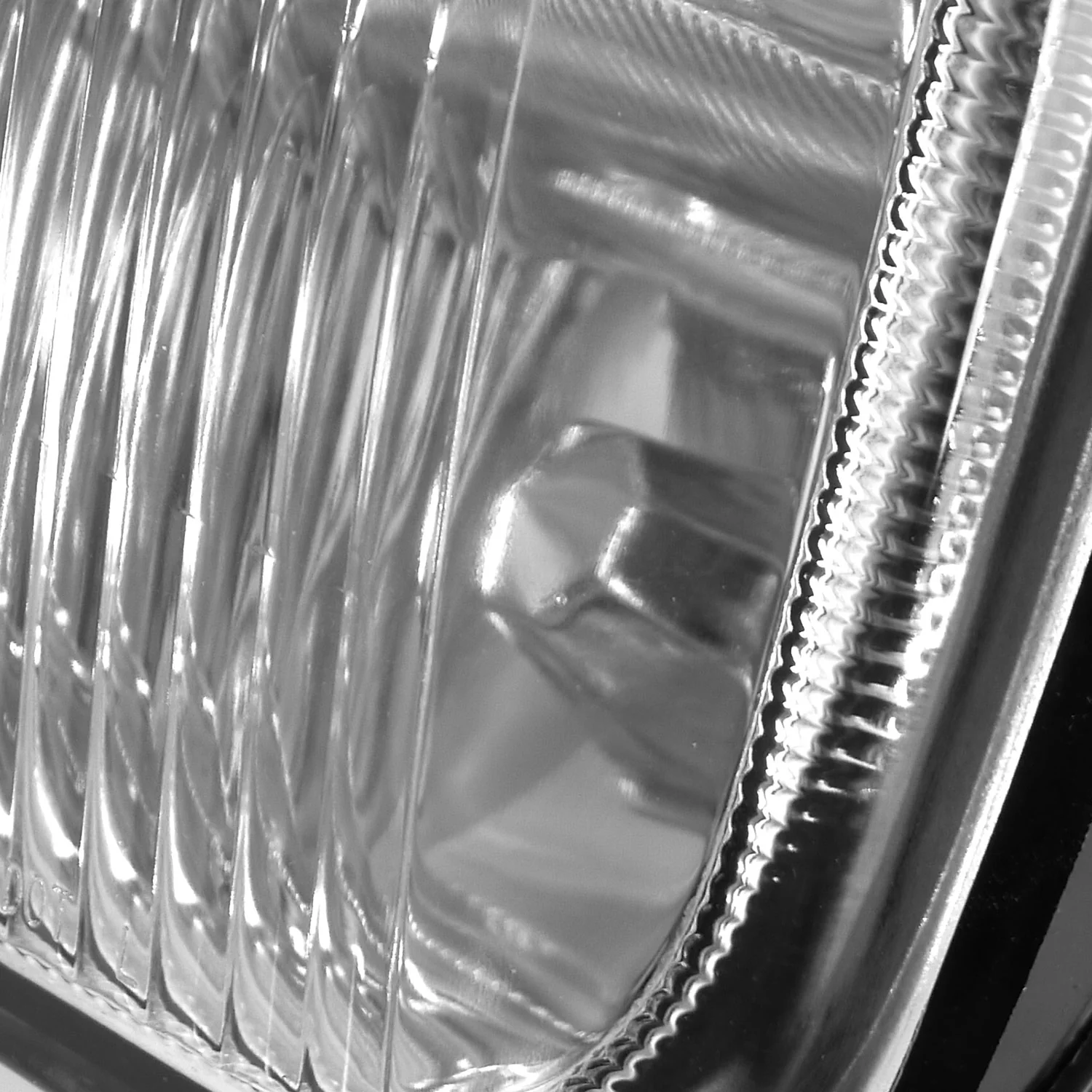 1996-1998 Honda Civic H3 Fog Lights Kit Chrome Housing/Clear Lens - Image 4