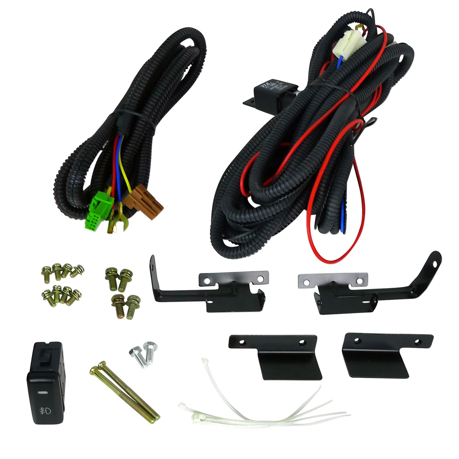 1996-1998 Honda Civic H3 Fog Lights Kit Chrome Housing/Clear Lens - Image 6