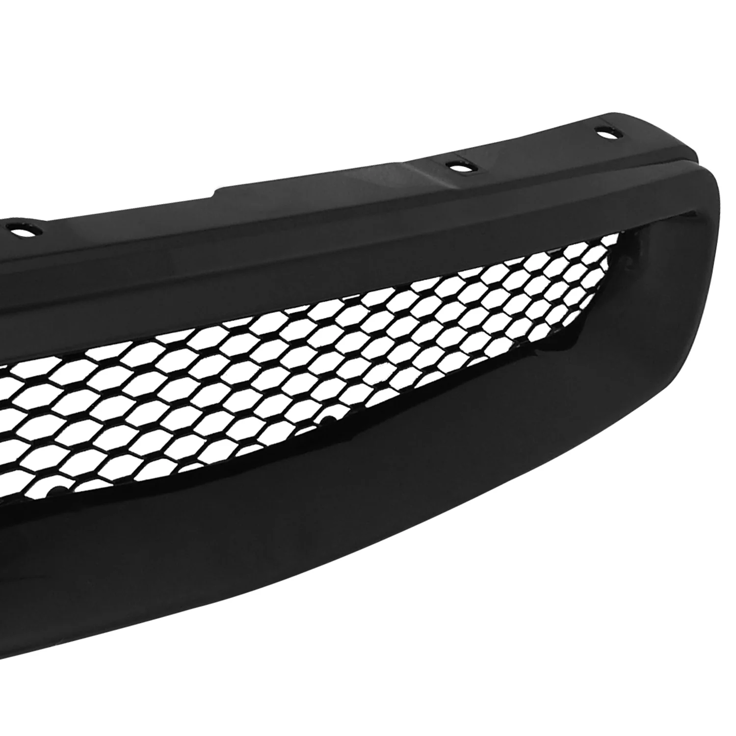 1996-1998 Honda Civic TR Style Black ABS Mesh Grille - Image 4
