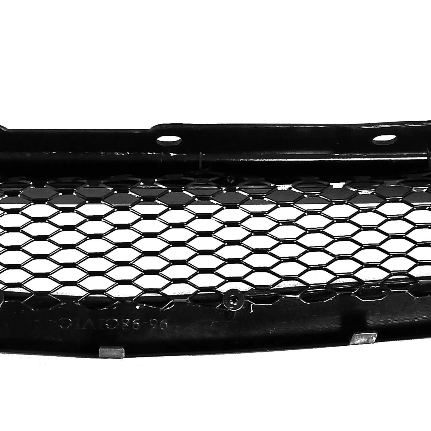 1996-1998 Honda Civic TR Style Black ABS Mesh Grille - Image 8