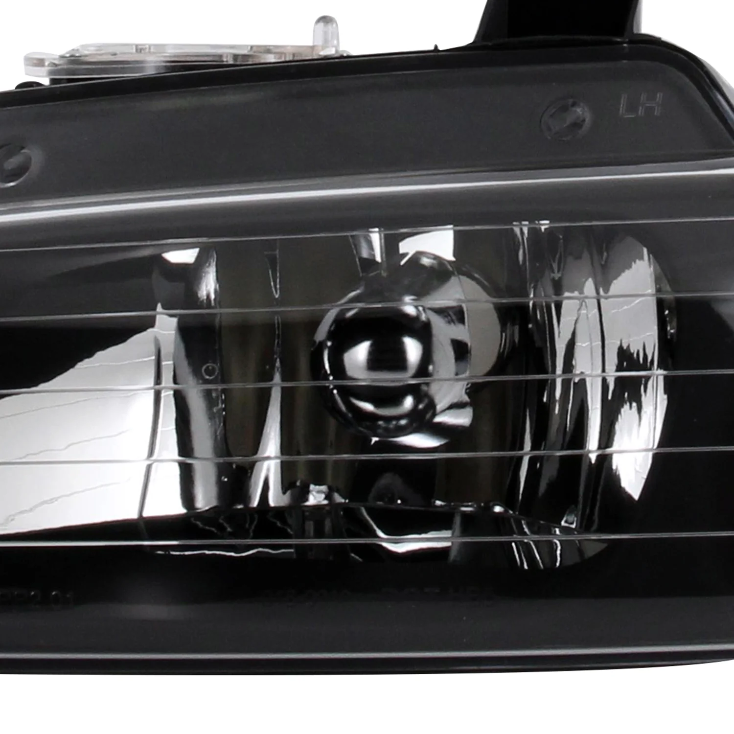 1996-2000 Dodge Caravan Chrysler Voyager/Town&Country Crystal Headlights Black - Image 6