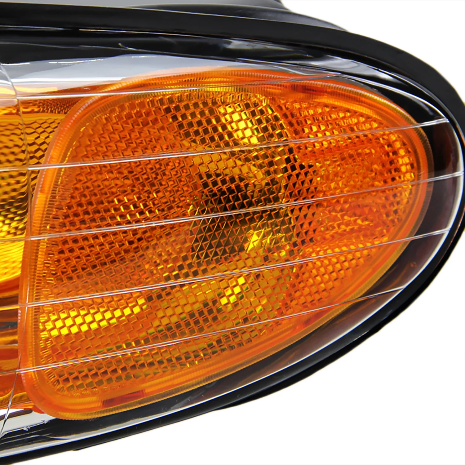 1996-2000 Dodge Caravan / Voyager Town & Country Crystal Headlights Chrome - Image 5