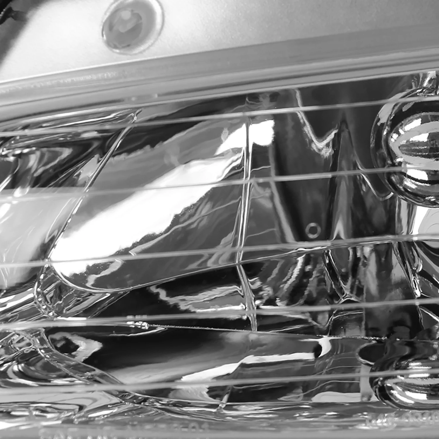 1996-2000 Dodge Caravan / Voyager Town & Country Crystal Headlights Chrome - Image 6