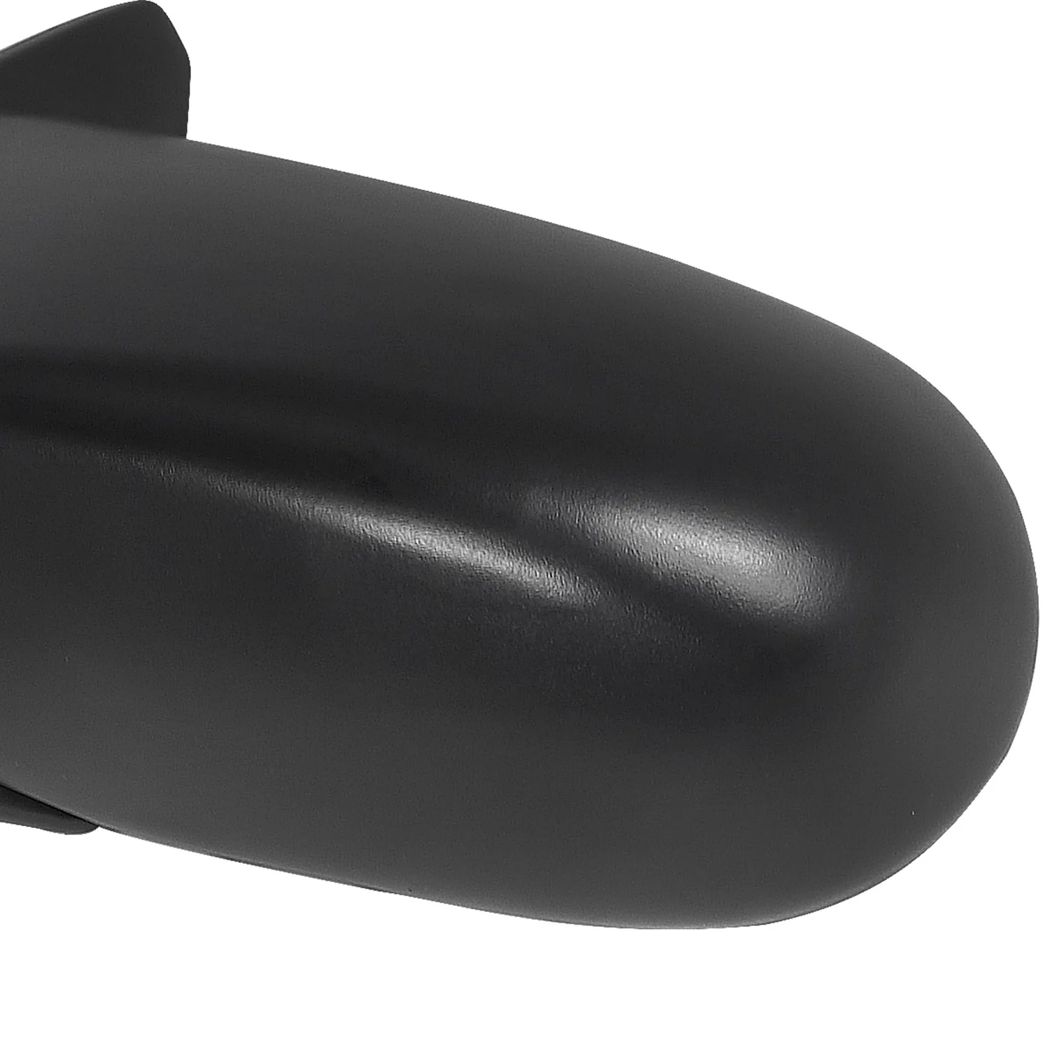 1996-2000 Honda Civic Coupe/Hatchback Black Manual Adjustable Spoon Mirrors - Image 2