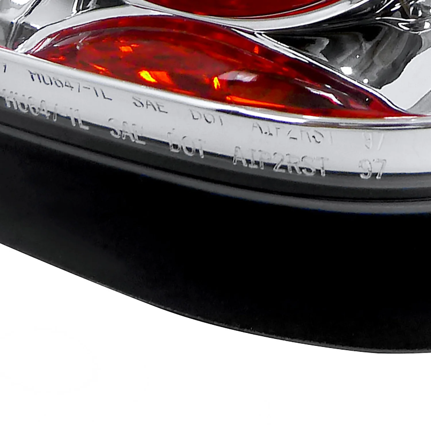 1996-2004 Nisssan Pathfinder/ Infiniti QX4 Tail Lights Chrome/Clear Lens - Image 5