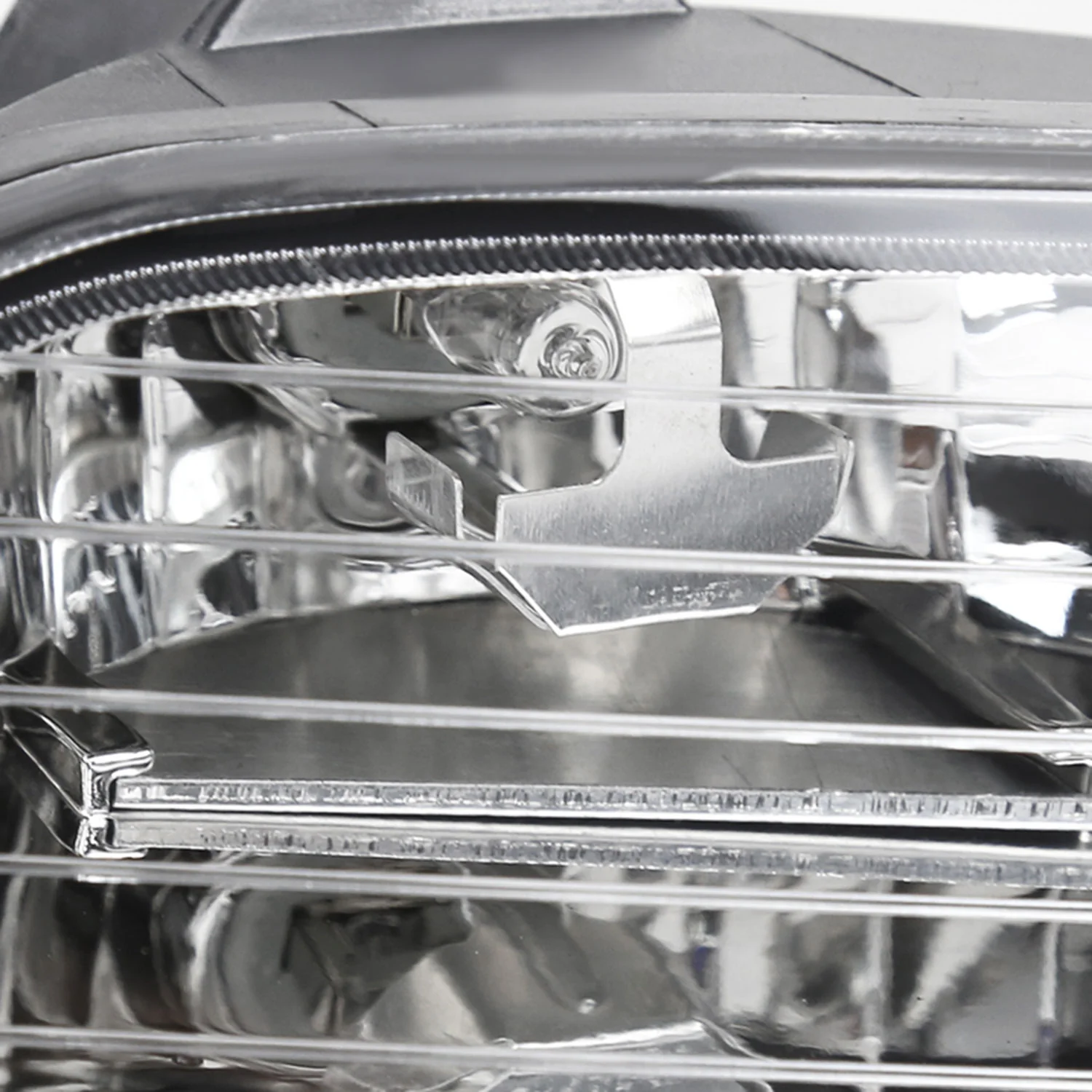 1997-2001 Honda Prelude H3 Fog Lights Kit Chrome Housing/Yellow Lens - Image 3