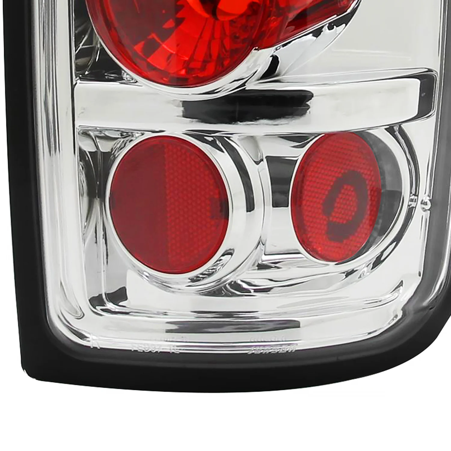 1997-2002 Ford Expedition Tail Lights Chrome Housing/Clear Lens - Image 5