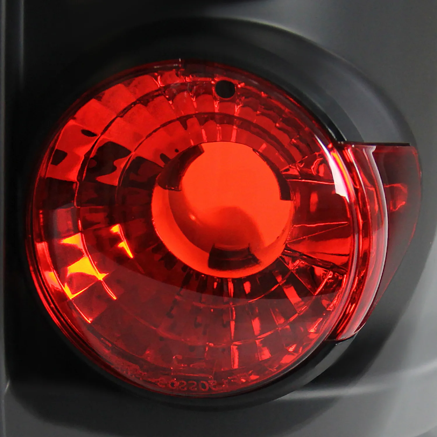 1997-2002 Ford Expedition Tail Lights Matte Black Housing/Clear Lens - Image 3