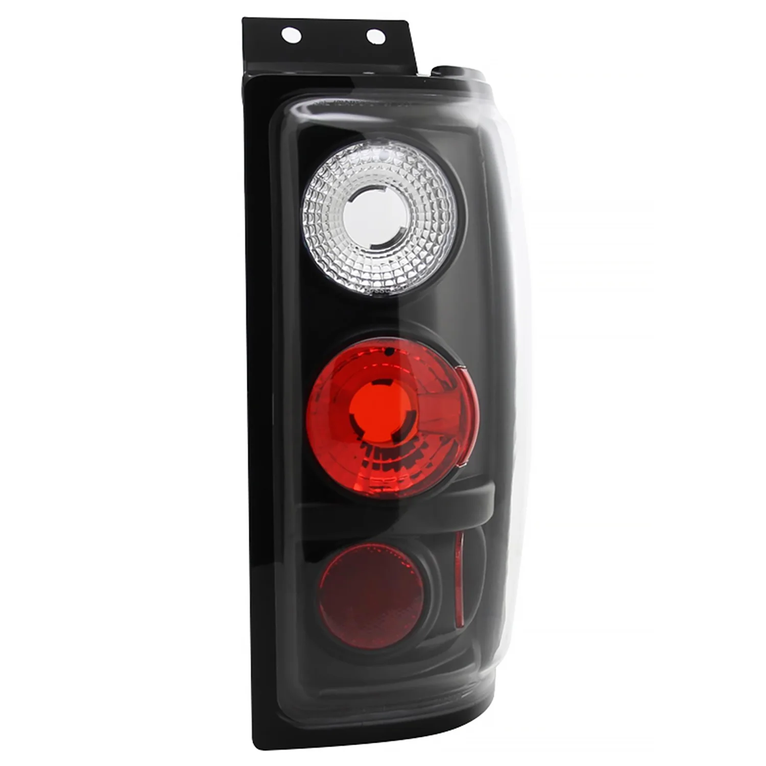 1997-2002 Ford Expedition Tail Lights Matte Black Housing/Clear Lens - Image 4