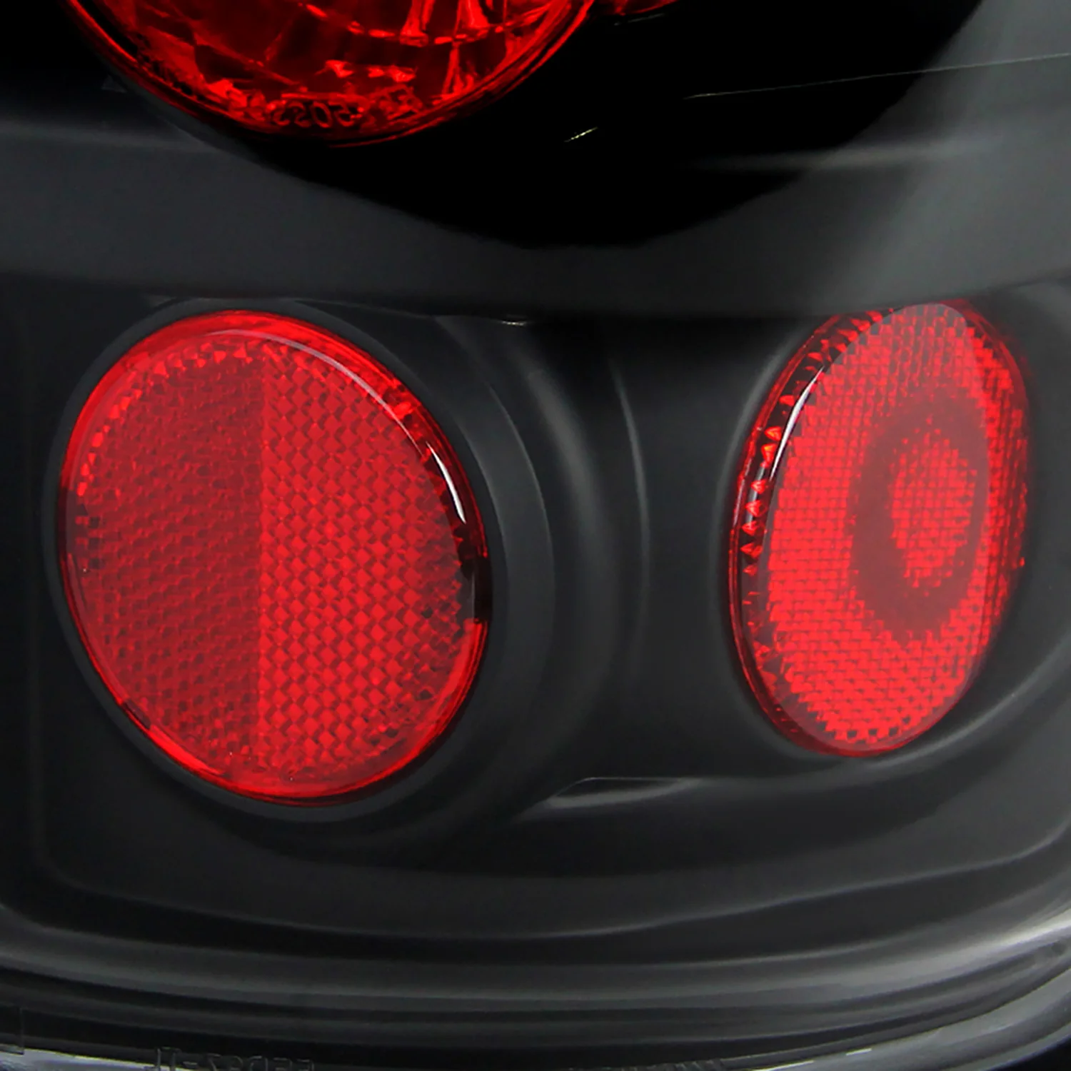 1997-2002 Ford Expedition Tail Lights Matte Black Housing/Clear Lens - Image 5