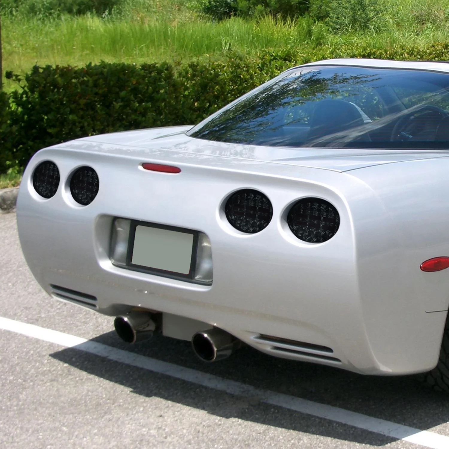 1997-2004 Chevrolet Corvette C5 LED Tail Lights Chrome Housing/Smoke Lens - Image 10