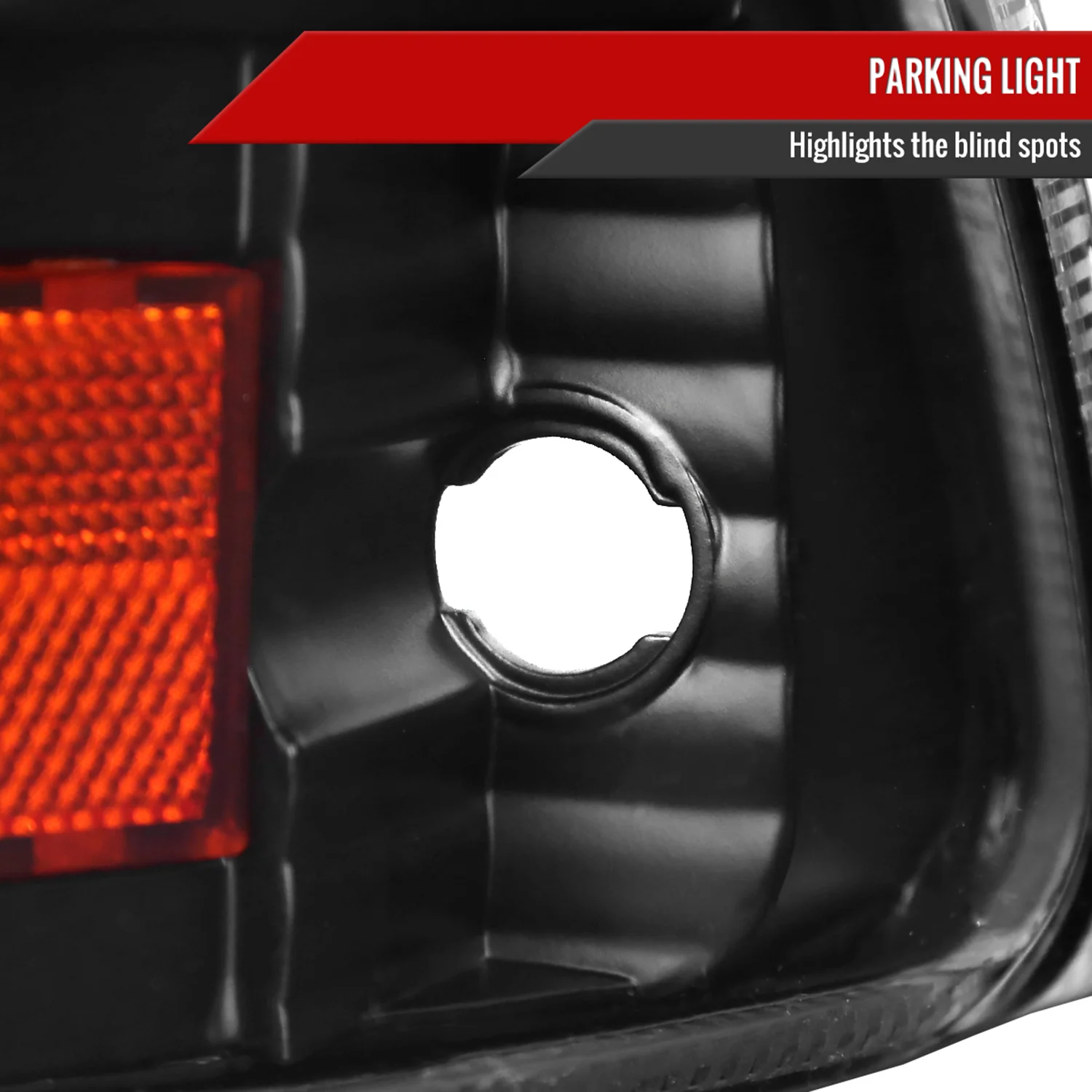 1997-2004 Dodge Dakota/ 1998-2003 Durango Crystal Headlights Matte Black/Clear - Image 5