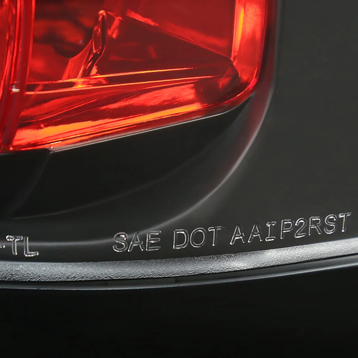 1997-2004 Dodge Dakota Tail Lights Matte Black Housing/Clear Lens - Image 4
