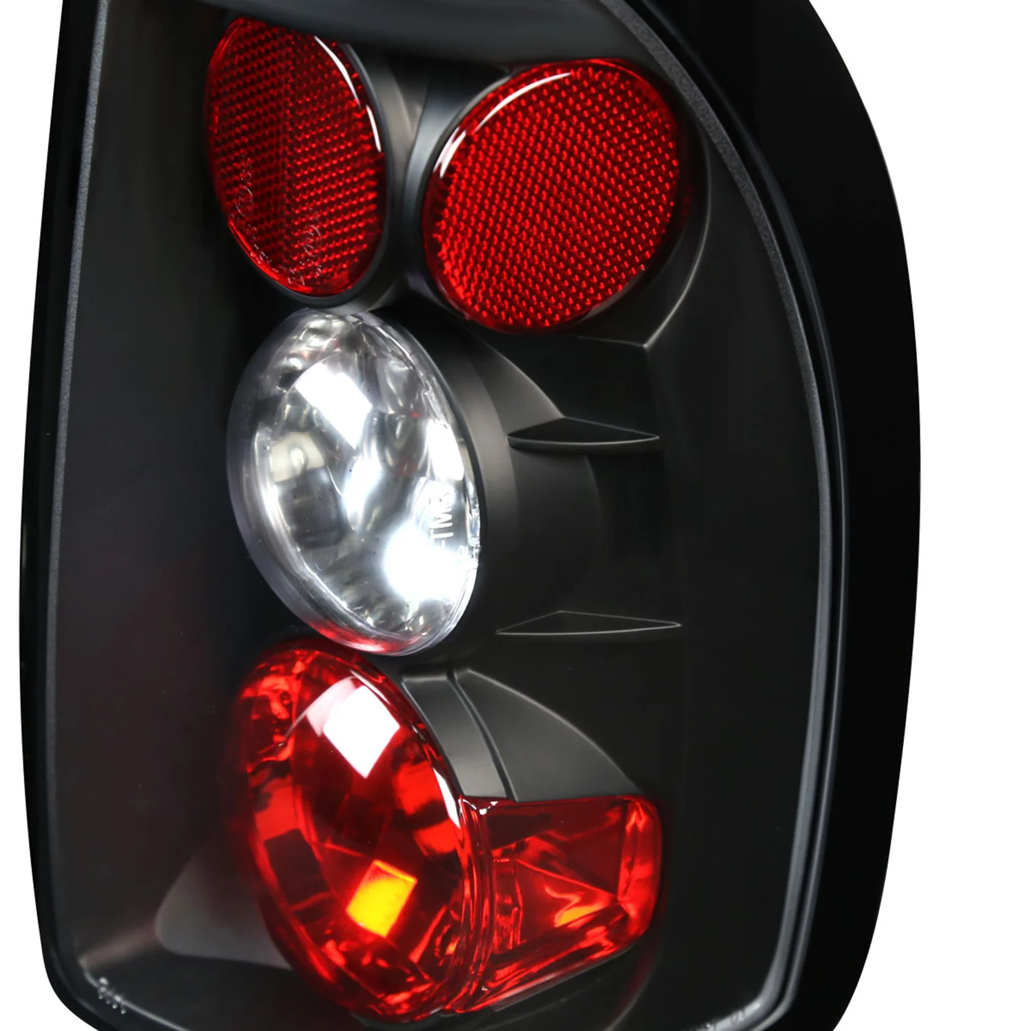 1997-2004 Dodge Dakota Tail Lights Matte Black Housing/Clear Lens - Image 7