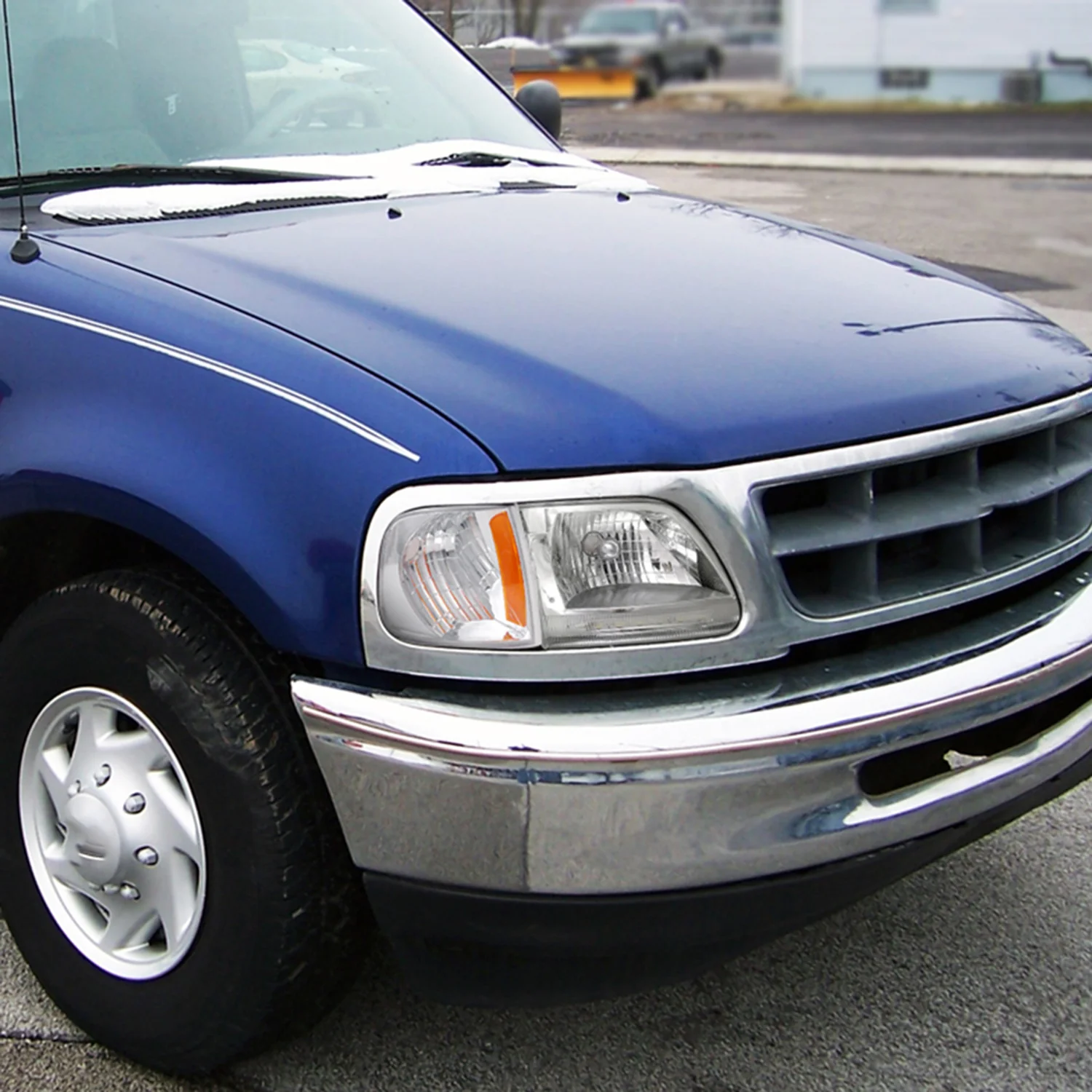 1997-2004 Ford F-150/Expedition Corner Lights Chrome Housing/Clear Lens - Image 10