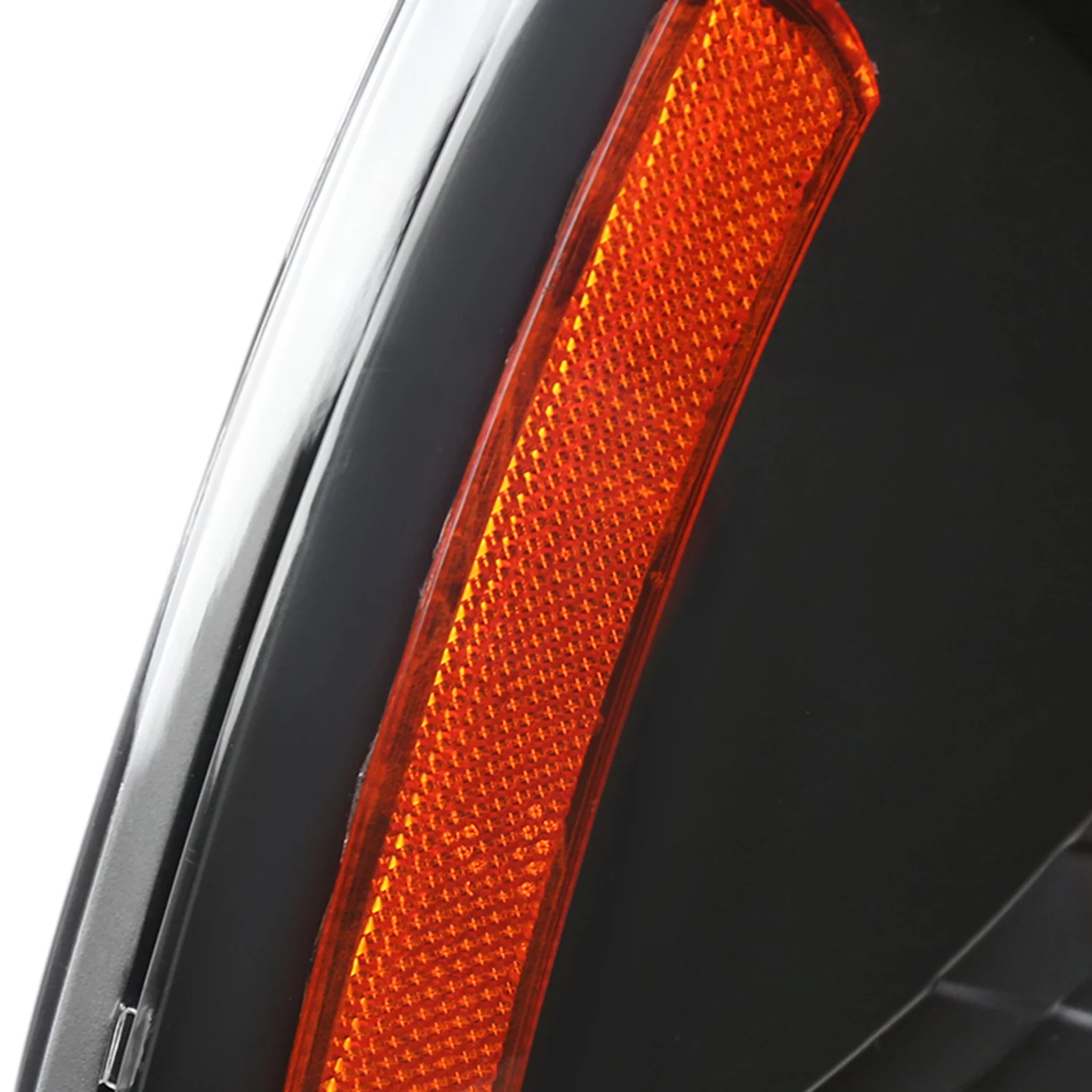1997-2004 Ford F-150/Expedition Corner Lights Matte Black Housing/Clear Lens - Image 6