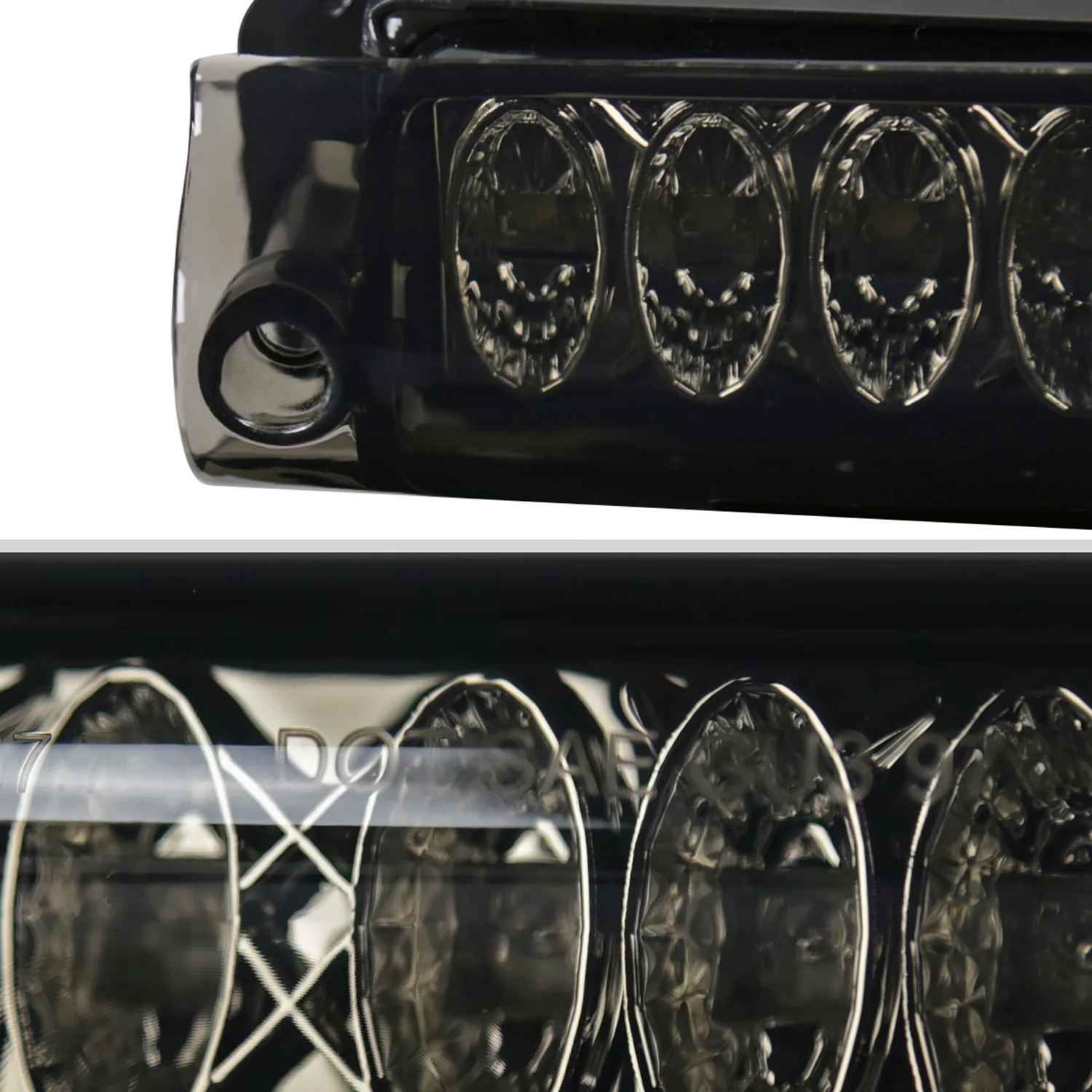 1997-2004 Ford F-150/F-250 Lincoln LED 3rd Brake Tail Light Chrome/Smoke - Image 6