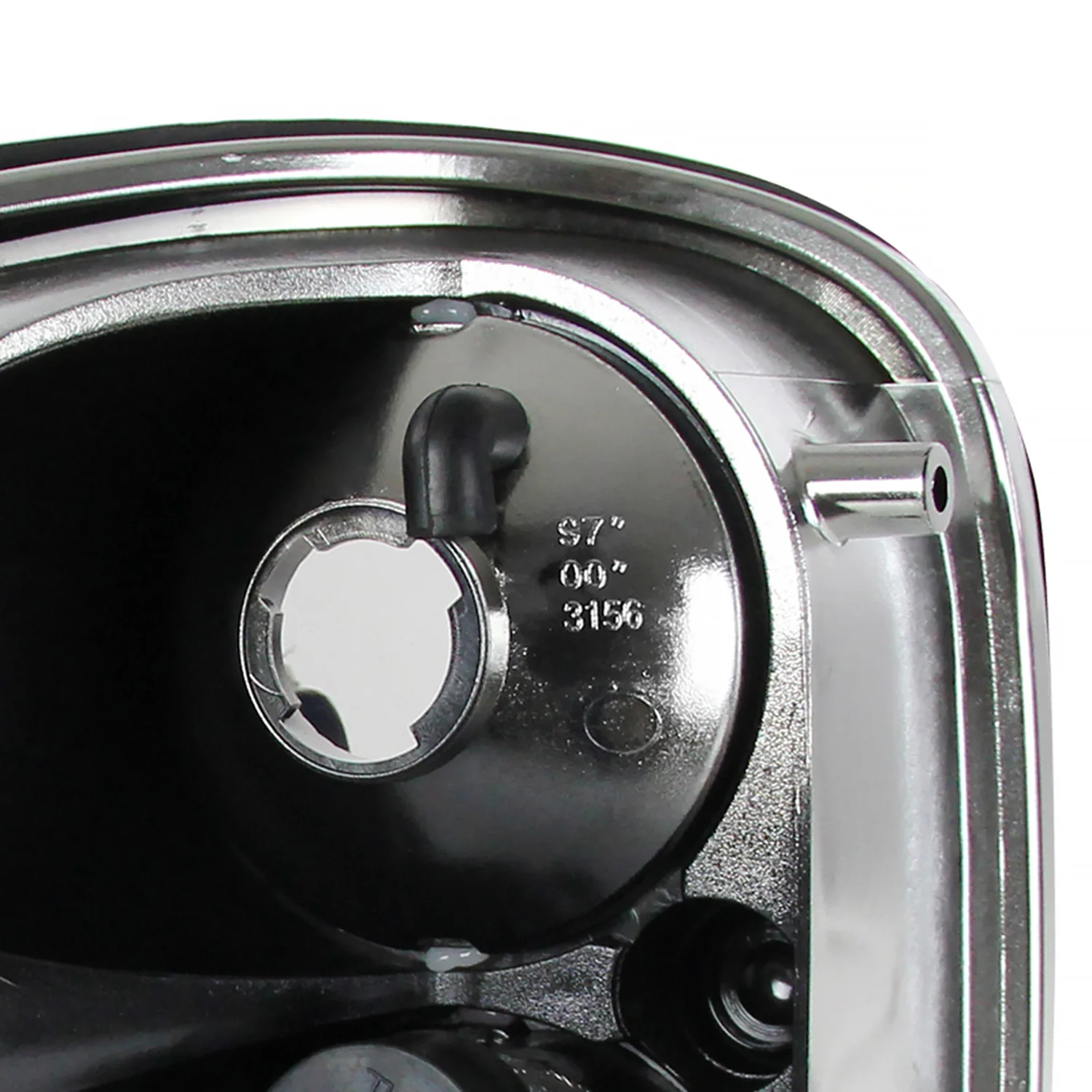 1997-2004 Ford F-150 Flareside Tail Lights Chrome Housing/Smoke Lens - Image 7