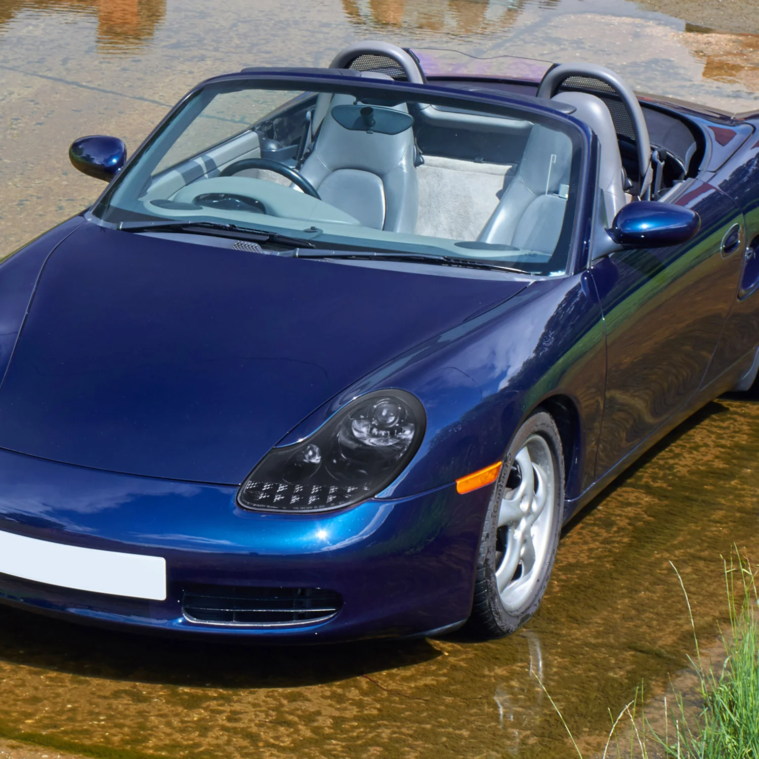 1997-2004 Porsche Boxster 986/911 996 LED Headlights Signal Lights Black - Image 10
