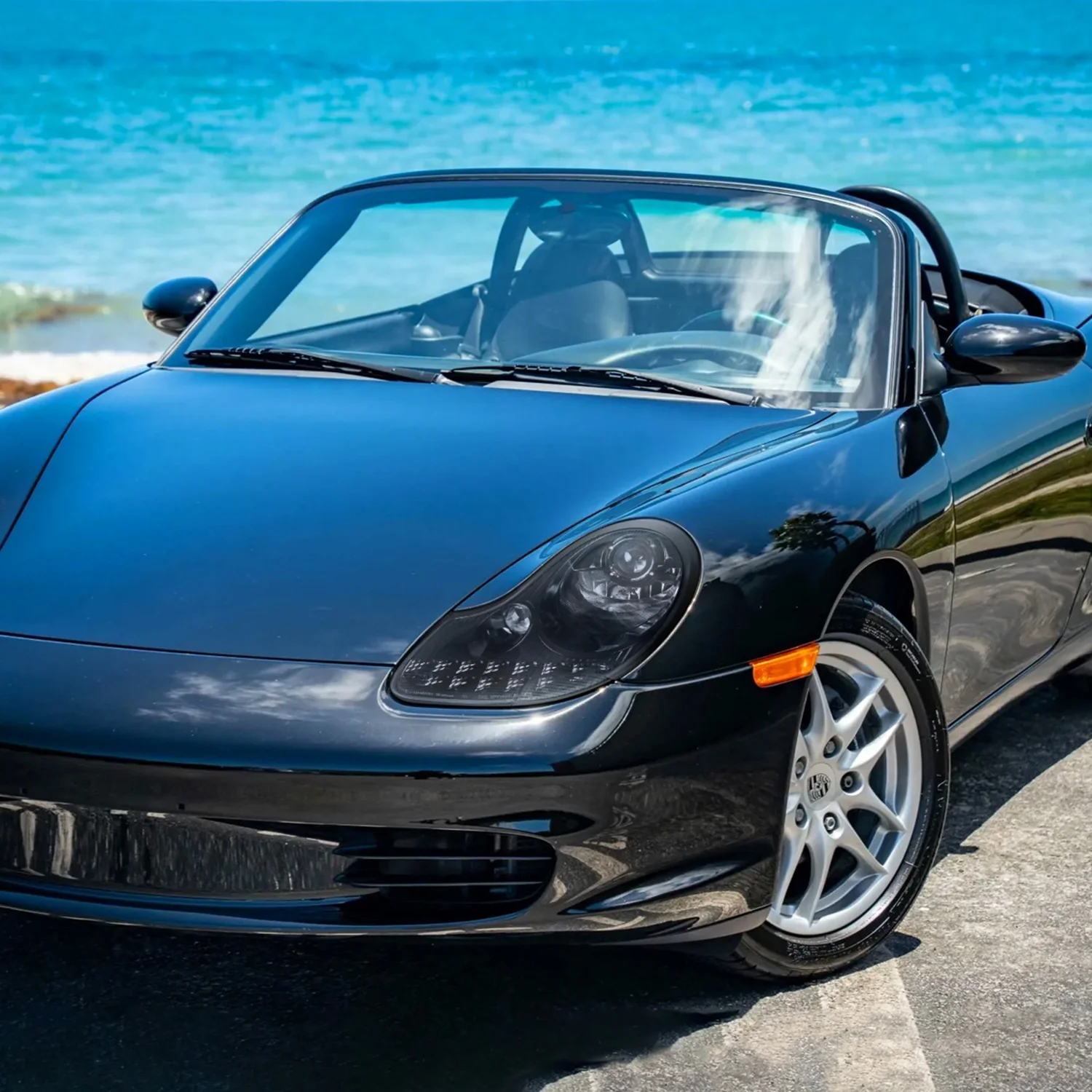 1997-2004 Porsche Boxster 986/911 996 LED Headlights Signal Lights Black - Image 9