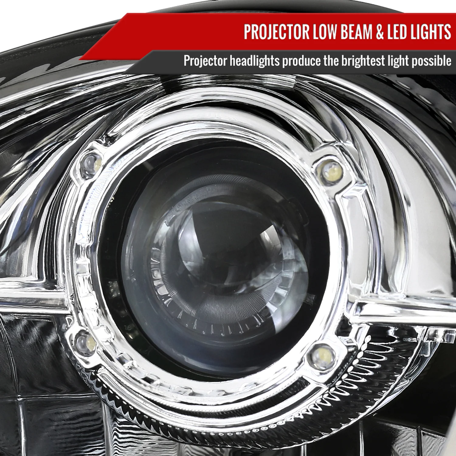 1997-2004 Porsche Boxster 986/911 996 LED Light Headlights LED Signal Chrome - Image 3