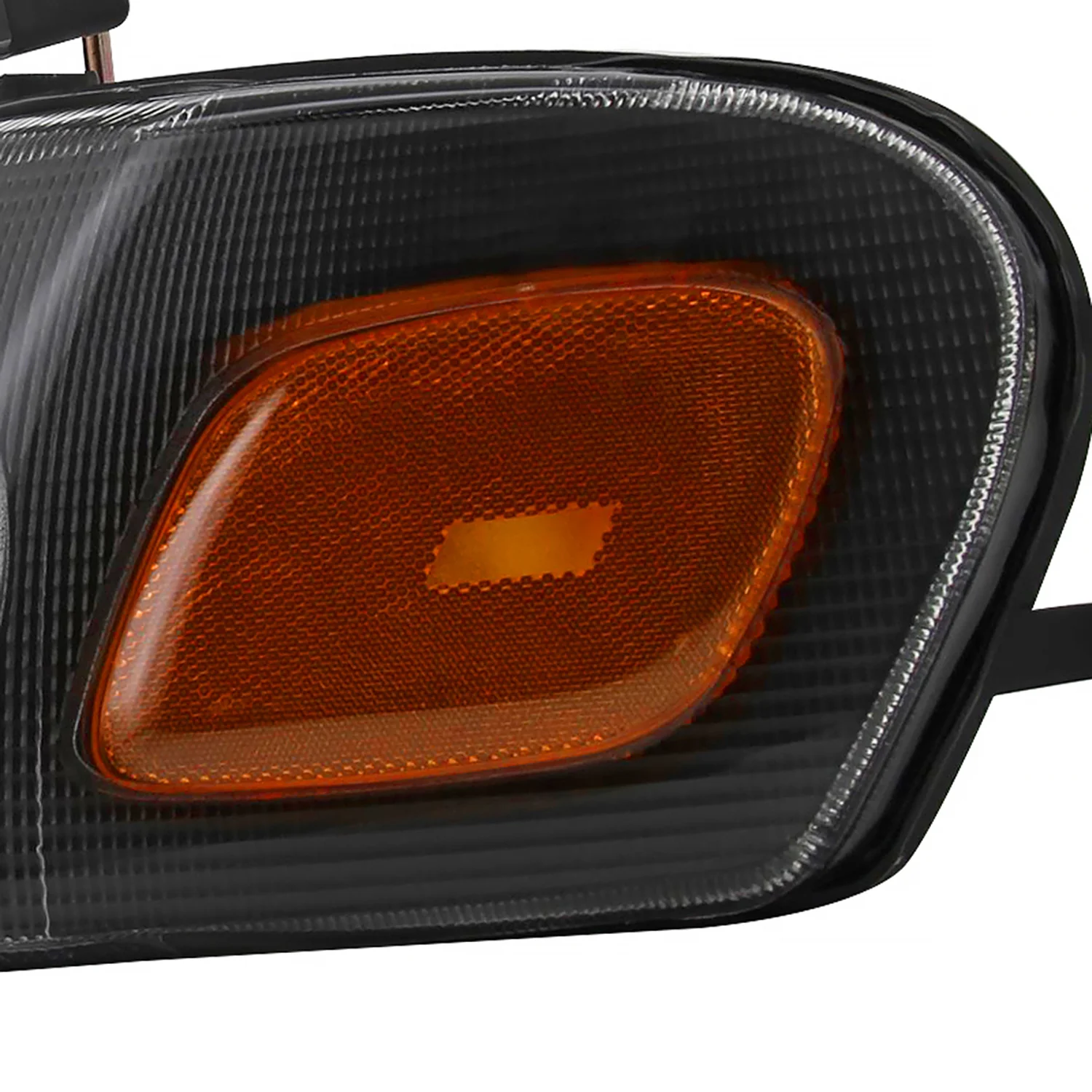 1997-2005 Chevy Venture Pontiac Montana/Trans Sport Crystal Headlights Black - Image 7