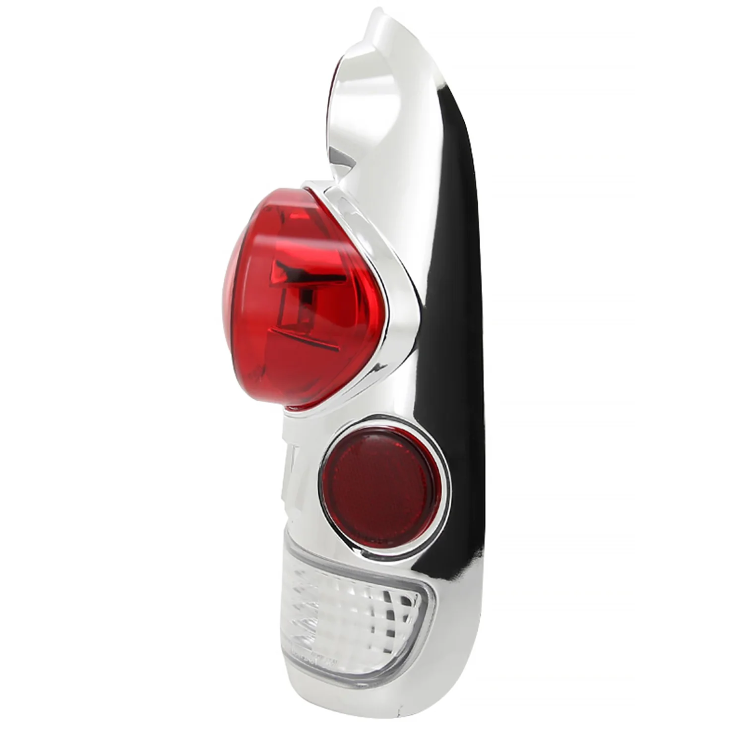 1997-2007 Ford F-150/F-250/F-350/F-450/F-550 Retro Tail Lights Chrome/Clear - Image 6