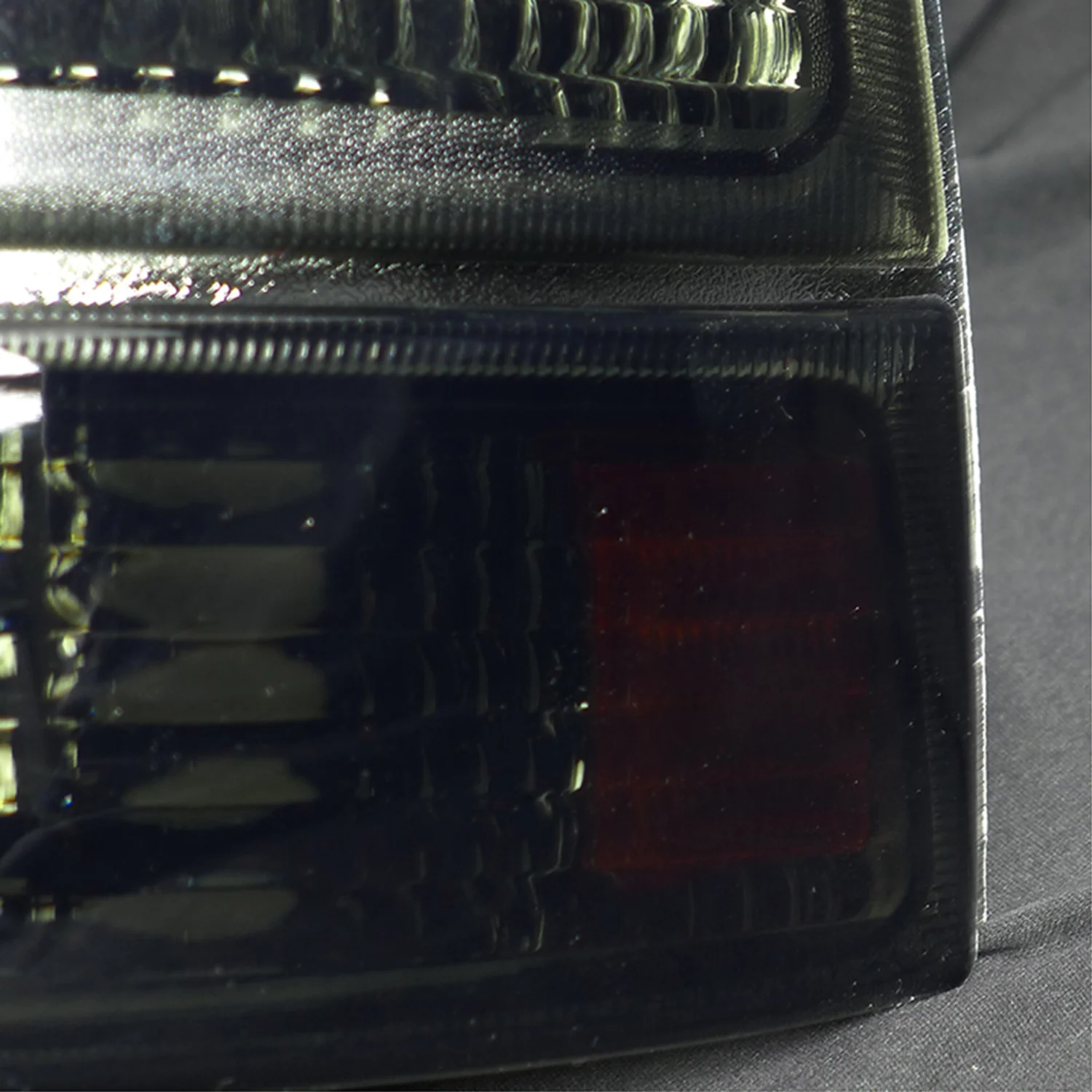 1998-2000 Ford Ranger Corner Parking Turn Signal Lights Chrome/Smoke Lens - Image 4