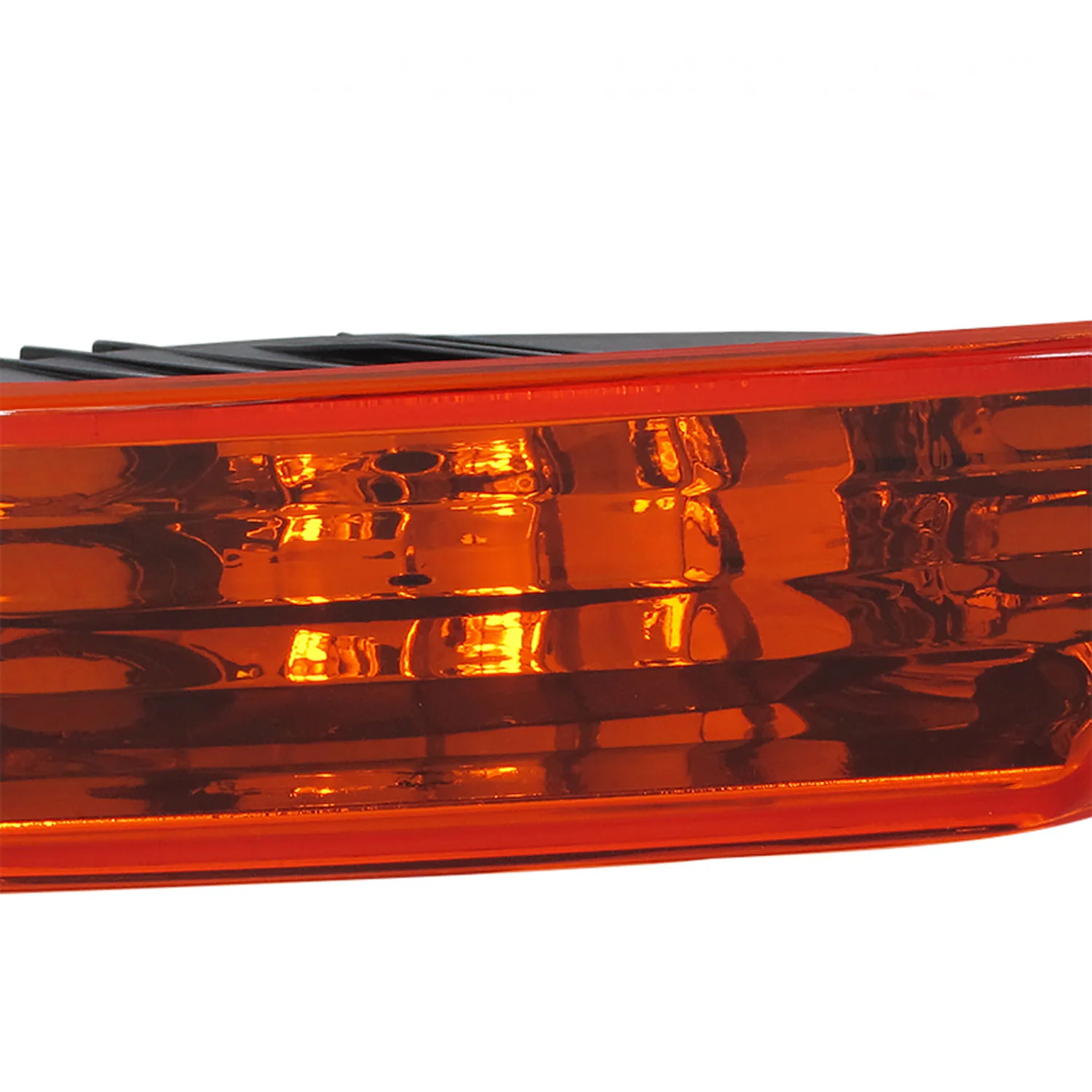 1998-2001 Acura Integra Bumper Lights Chrome Housing/Amber Lens - Image 4