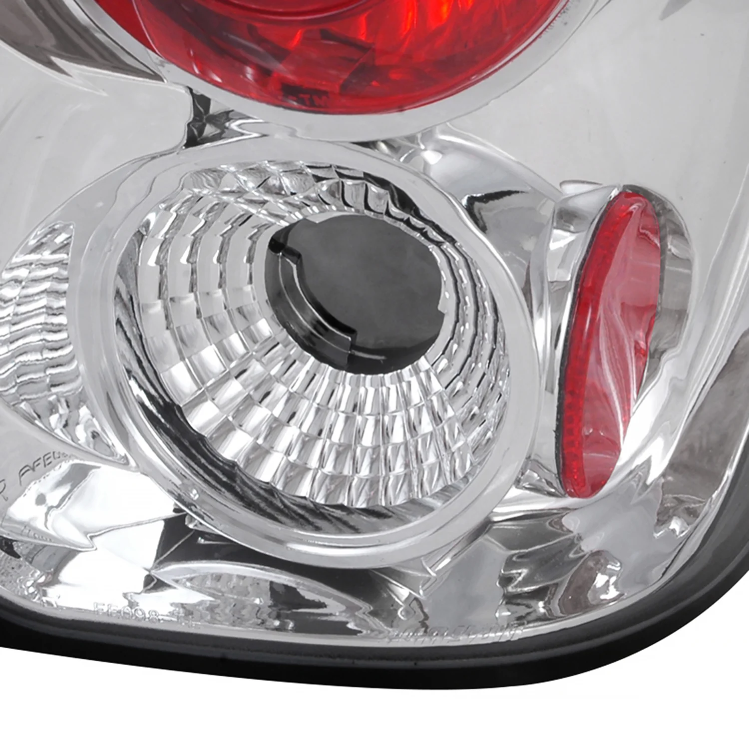 1998-2001 Ford Explorer Mercury Mountaineer Tail Lights Chrome/Clear Lens - Image 4