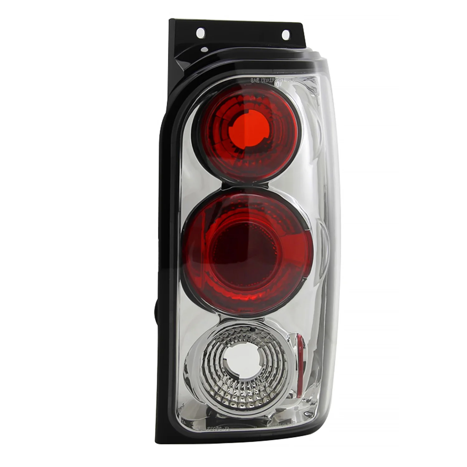 1998-2001 Ford Explorer Mercury Mountaineer Tail Lights Chrome/Clear Lens - Image 5