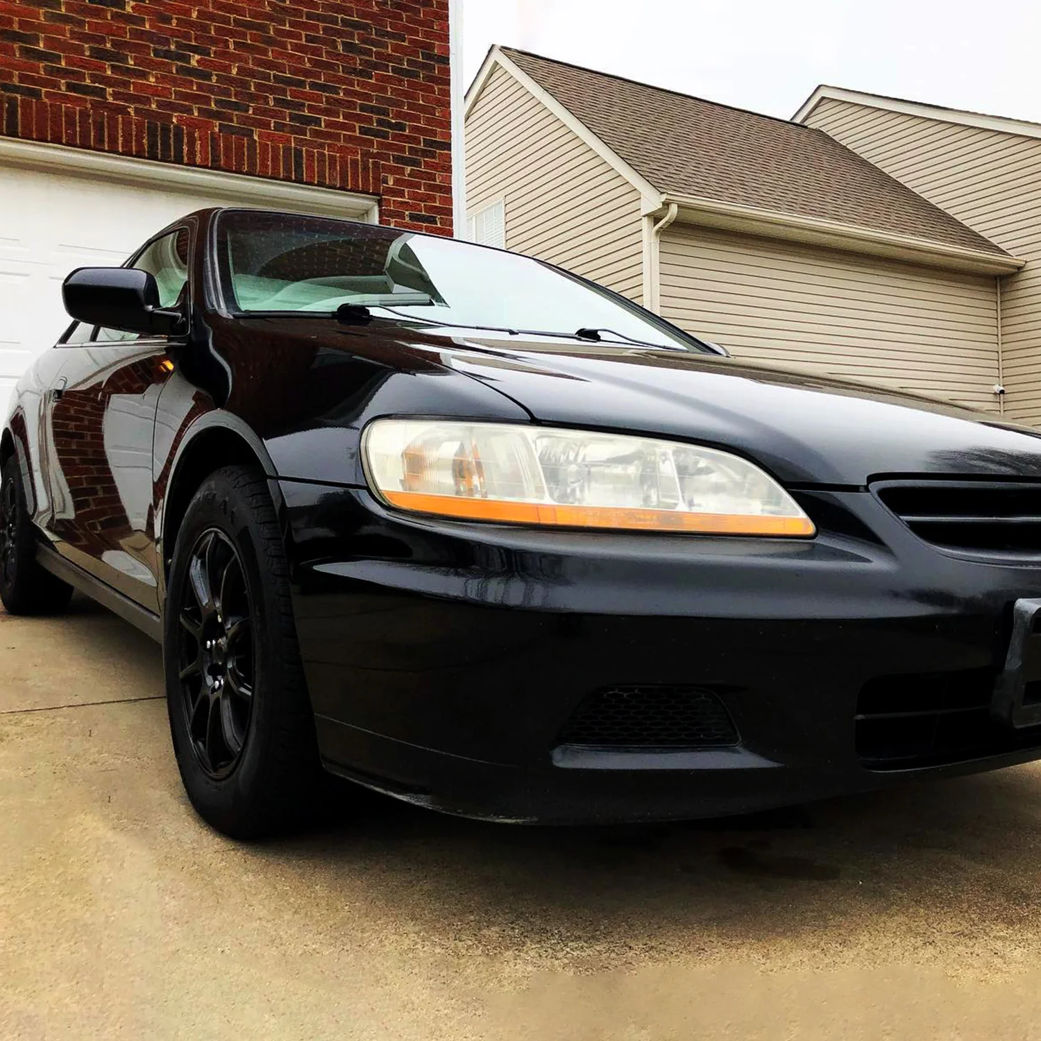 1998-2002 Honda Accord Factory Crystal Headlights Amber Reflector Chrome/Clear - Image 9